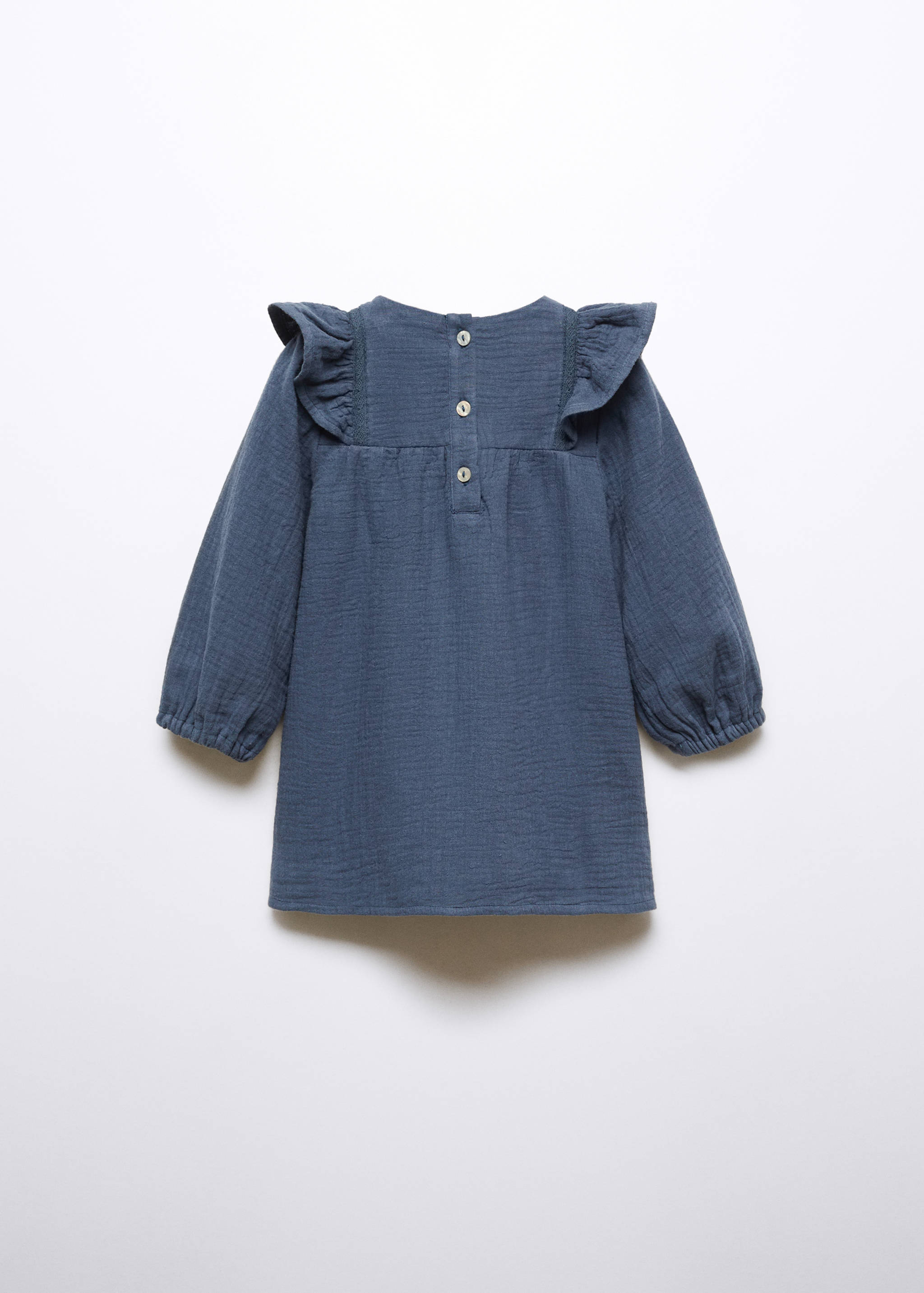 Cotton-blend dress - Reverse of the article