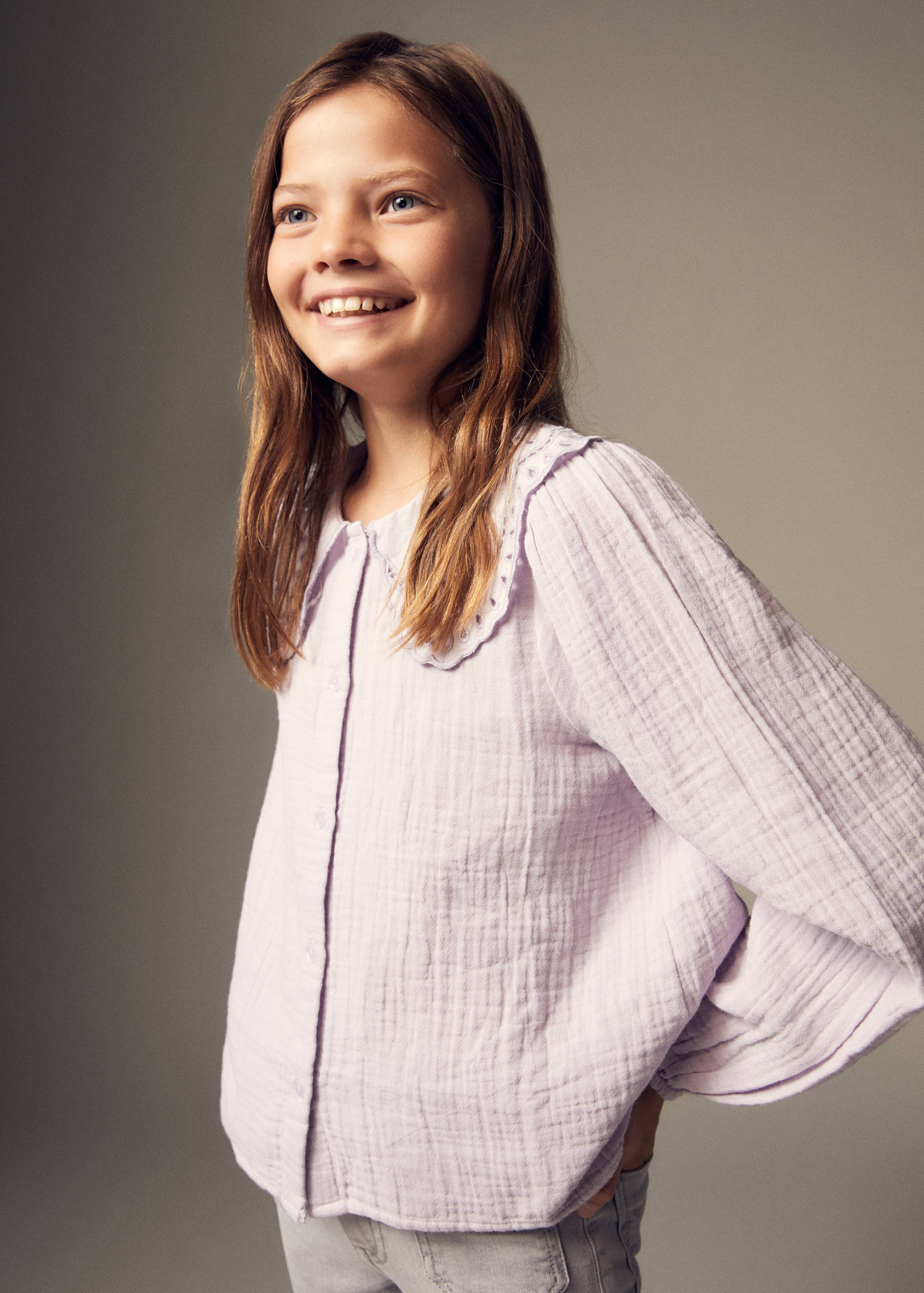 بلوزة برقبة بيبي دول - تفاصيل المنتج 5