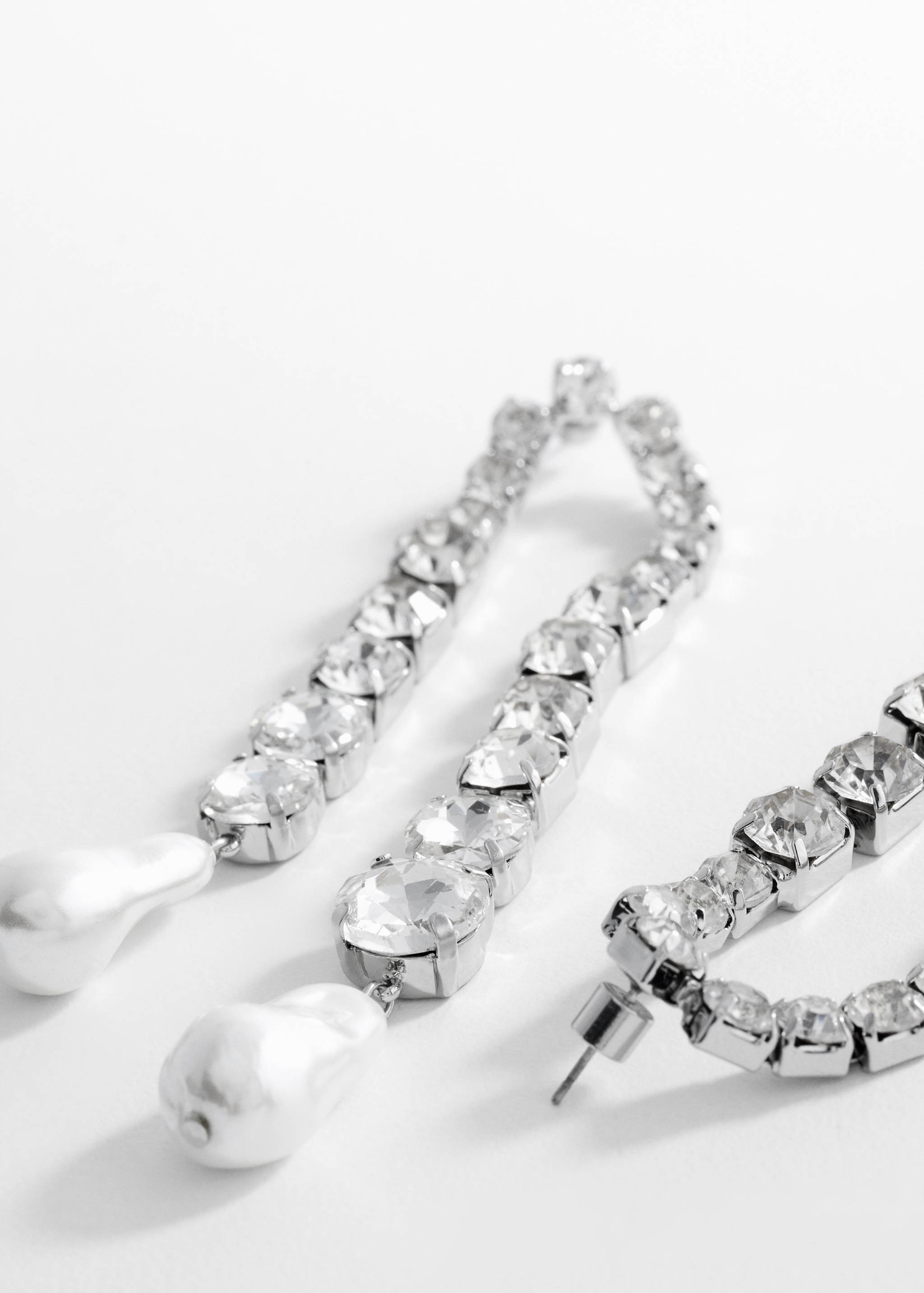 Pendant crystals earrings - Details of the article 1