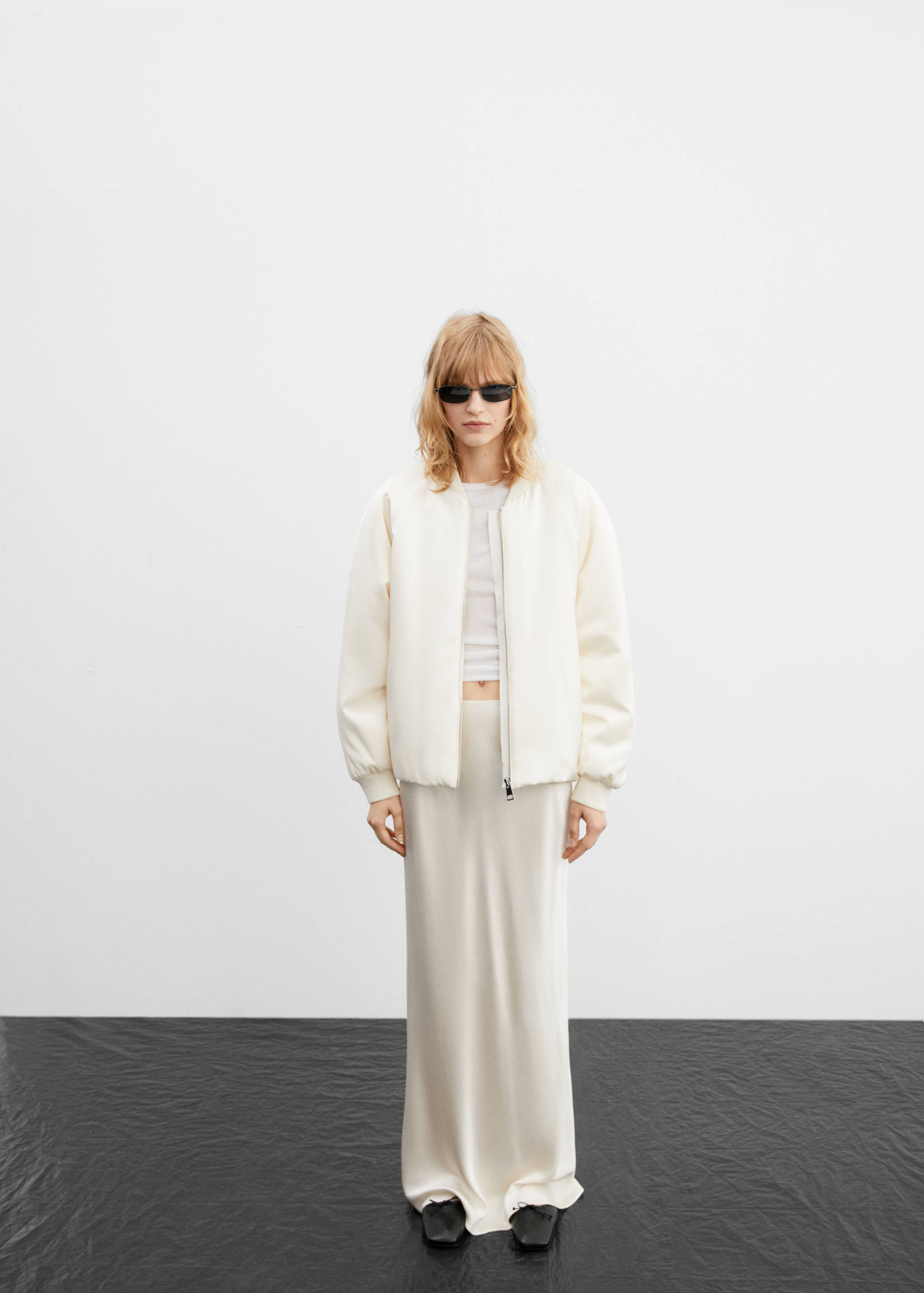 Chaqueta bomber acolchada - Plano general