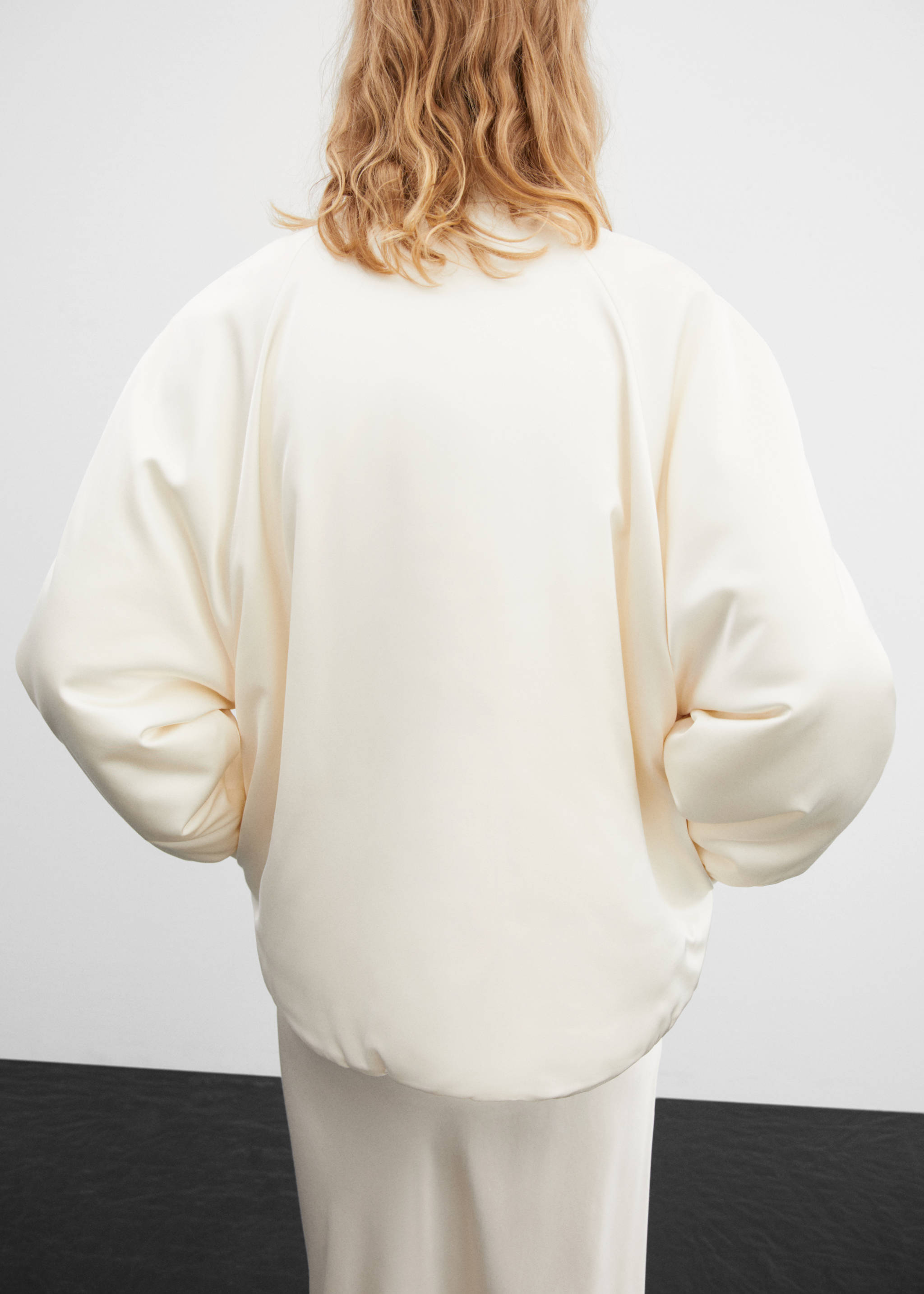 Chaqueta bomber acolchada - Reverso del artículo