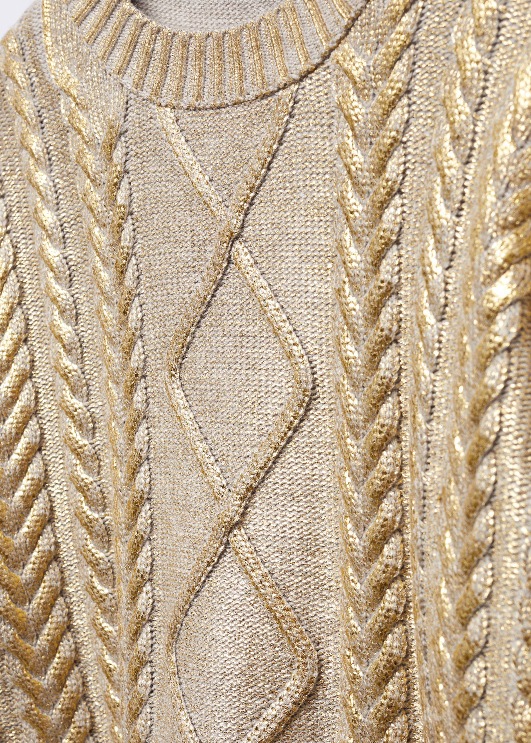 Pull-over torsadé foil - Détail de l'article 8