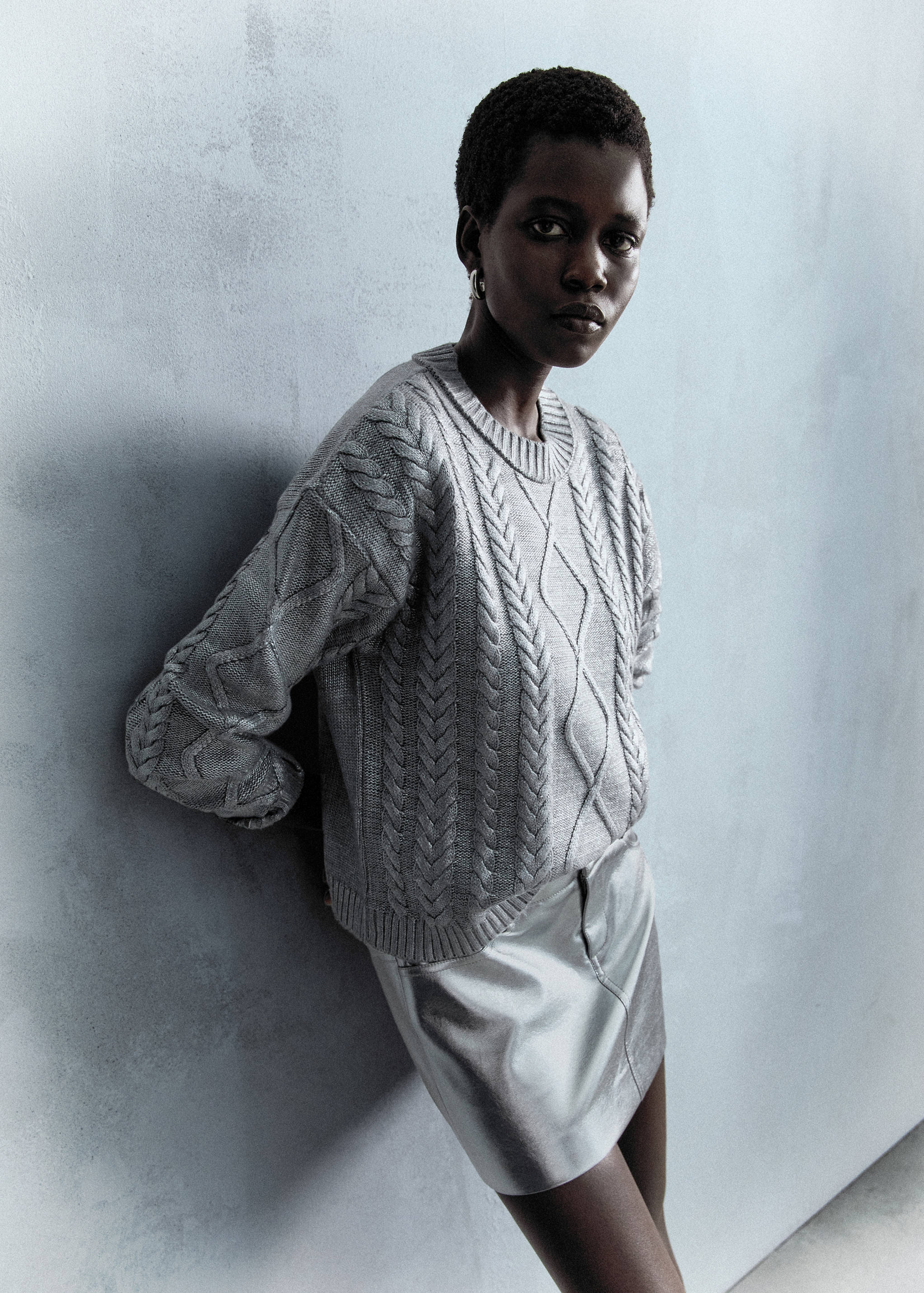 Pull-over torsadé foil - Détail de l'article 6