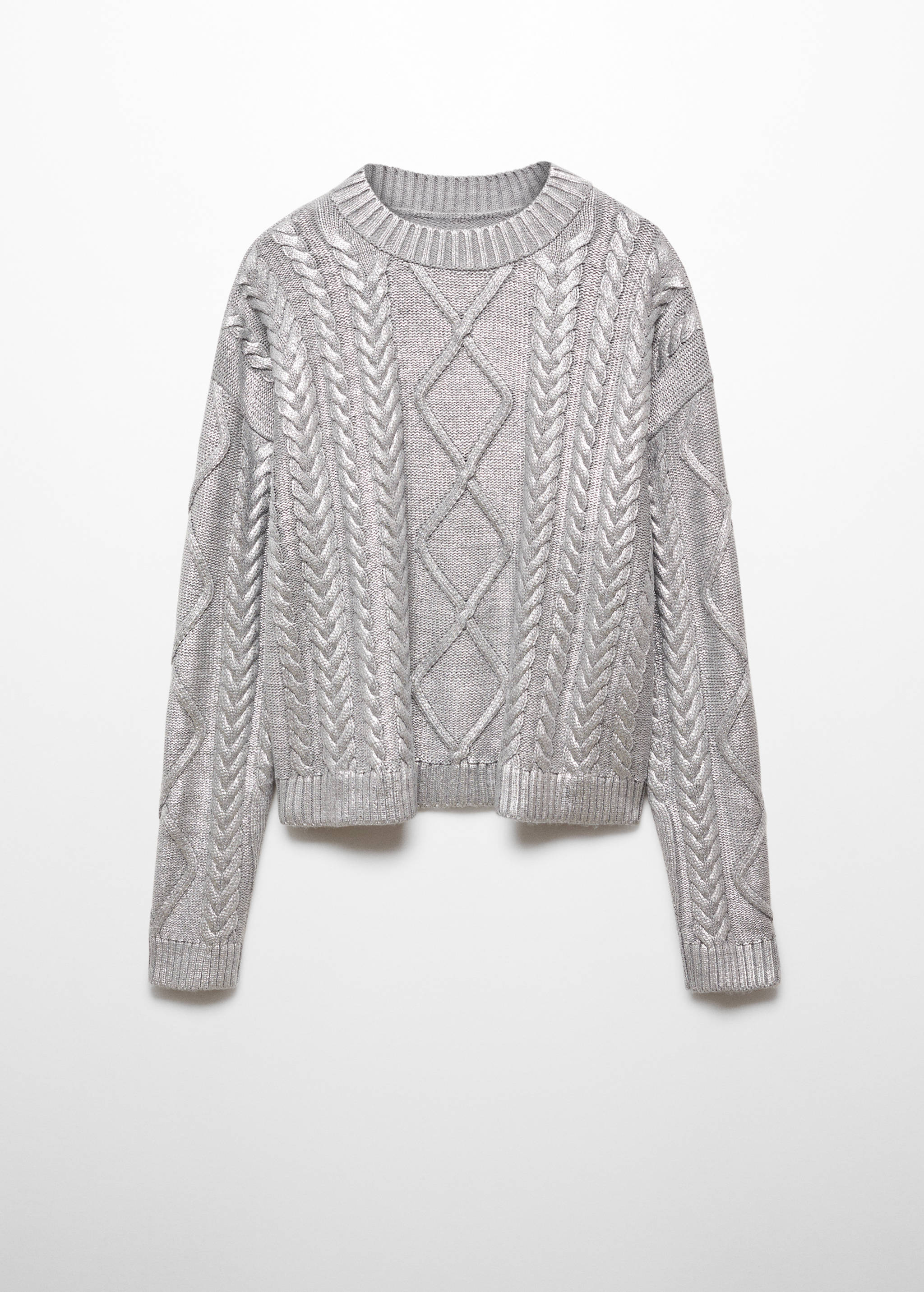 Pull-over torsadé foil - Article sans modèle