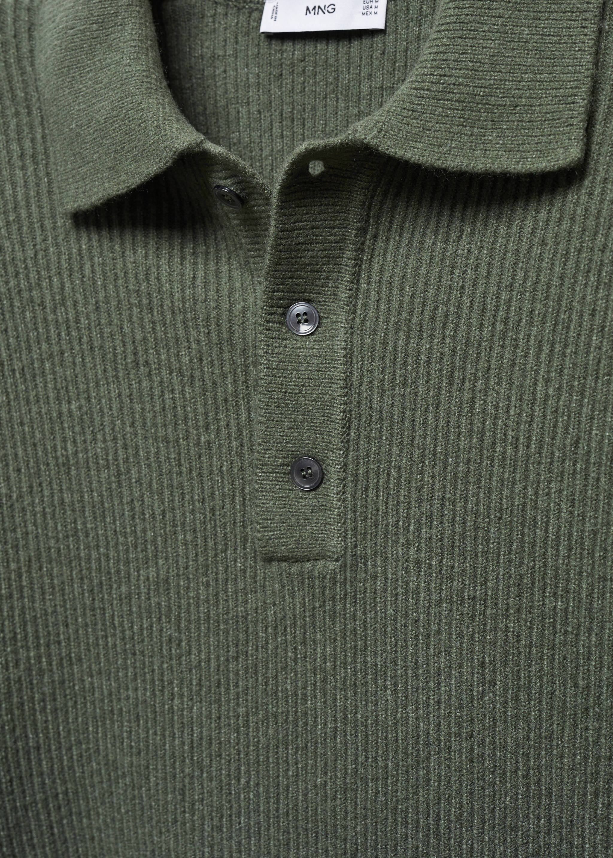 Polo maille côtelée - Détail de l'article 8
