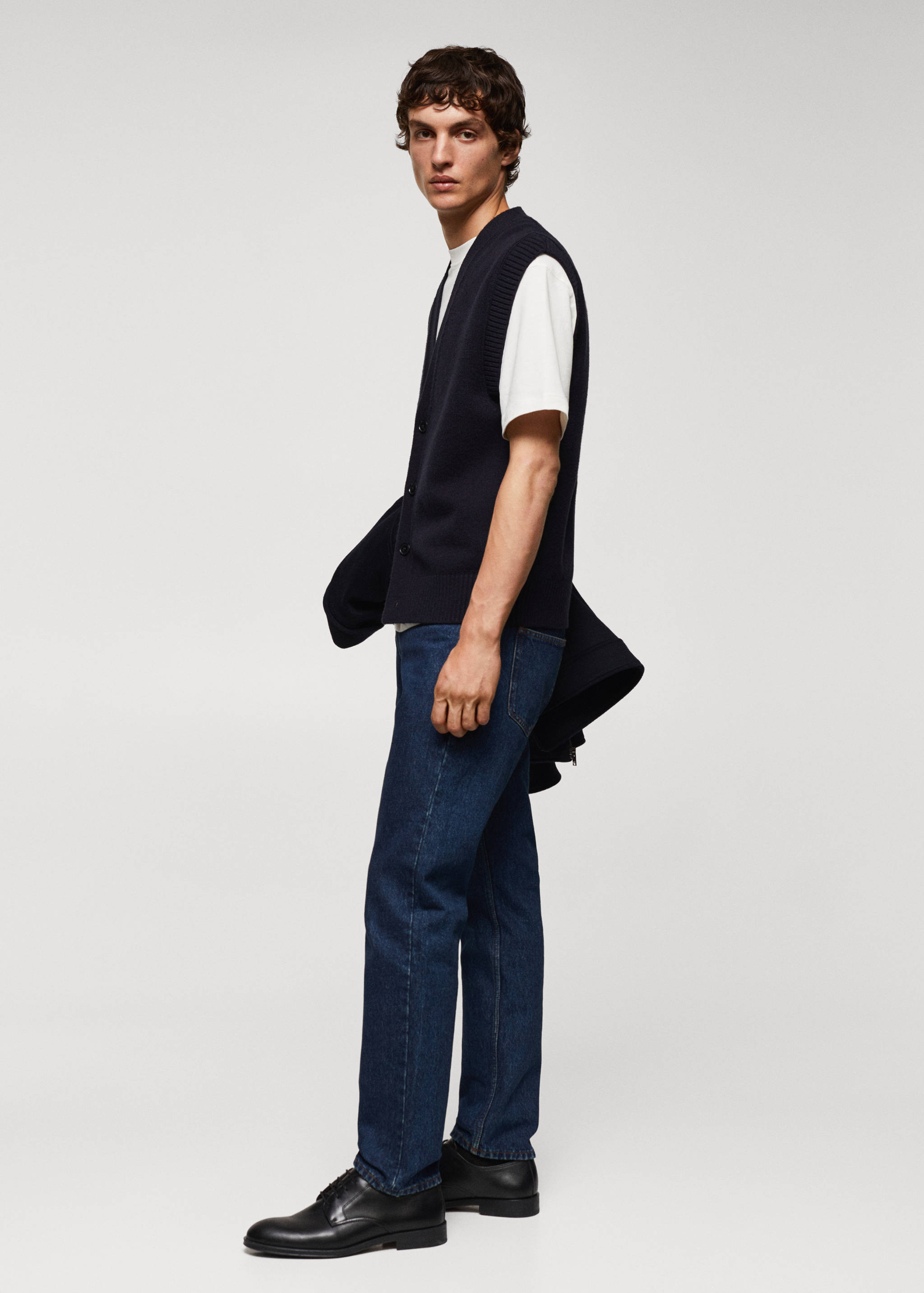 Gilet maille laine mélangée - Détail de l'article 2