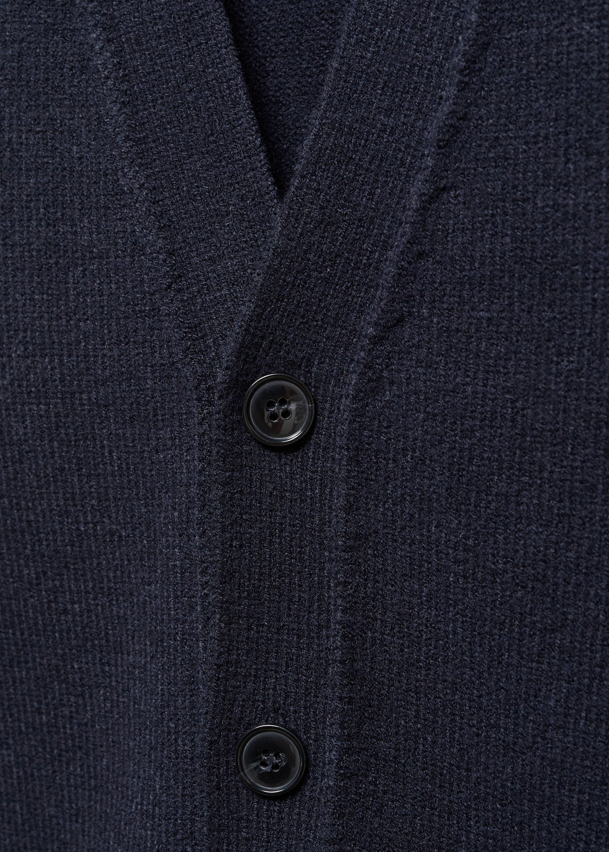 Gilet maille laine mélangée - Détail de l'article 8