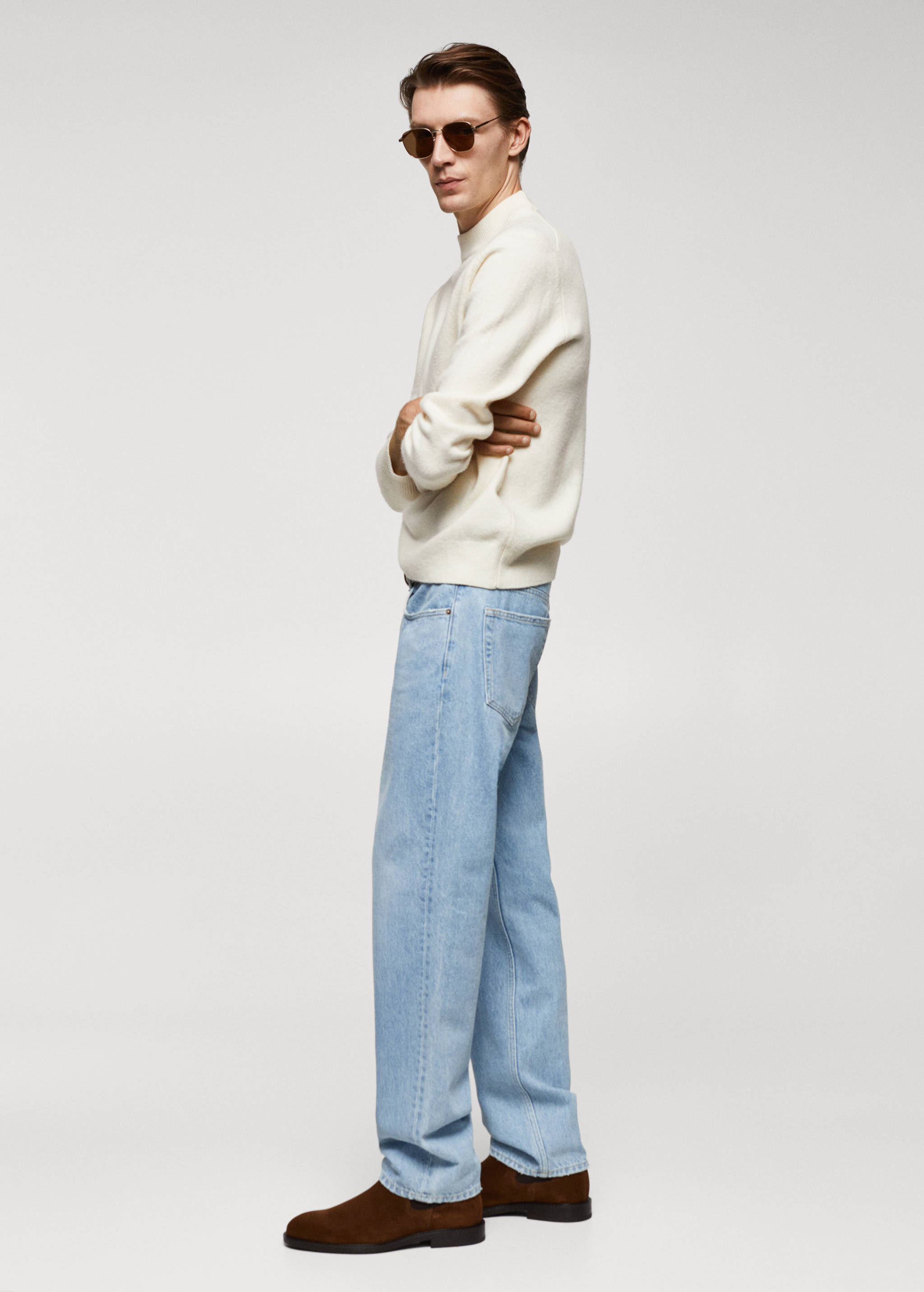 Pull col montant laine mélangée - Détail de l'article 2