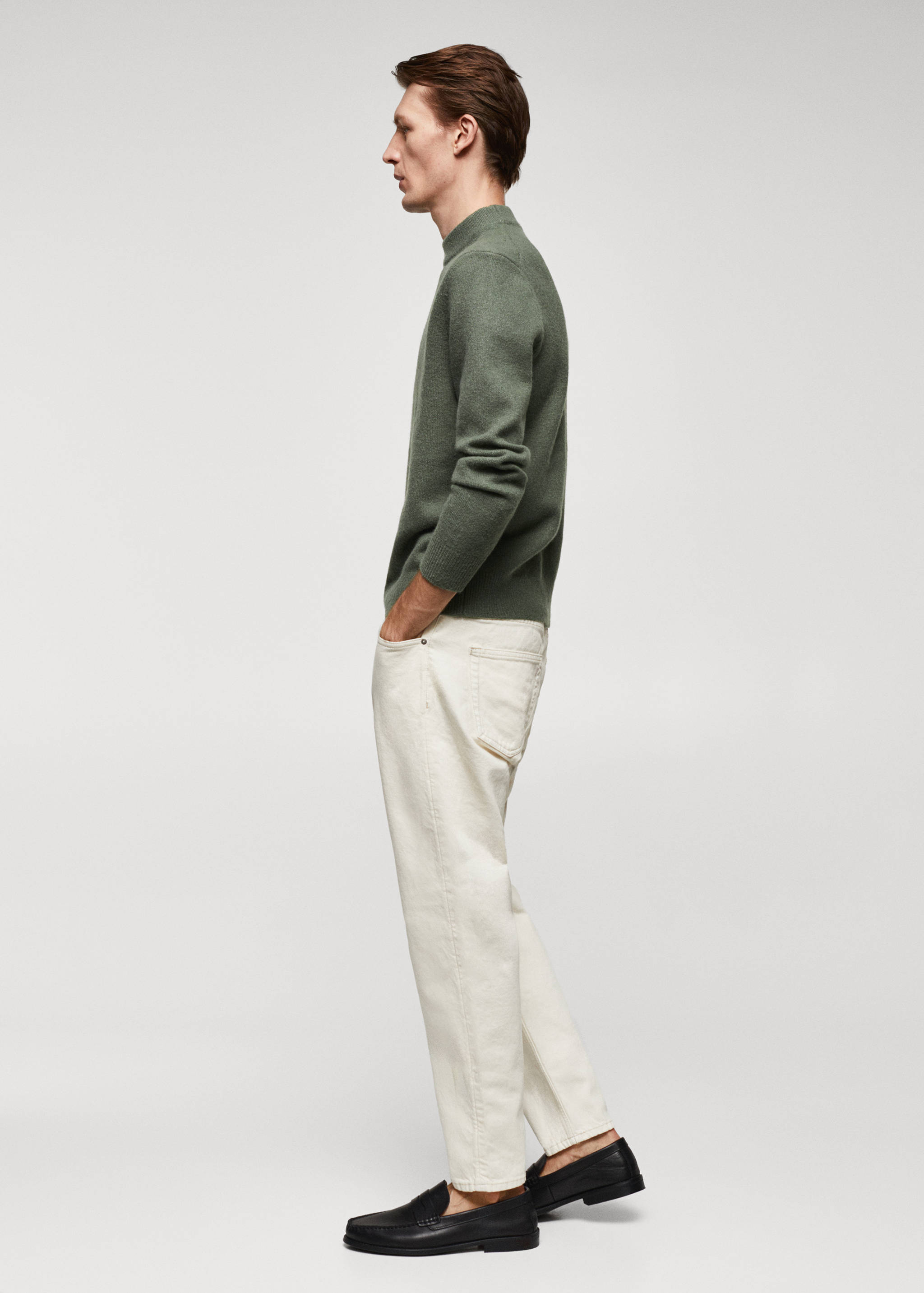 Pull col montant laine mélangée - Détail de l'article 2