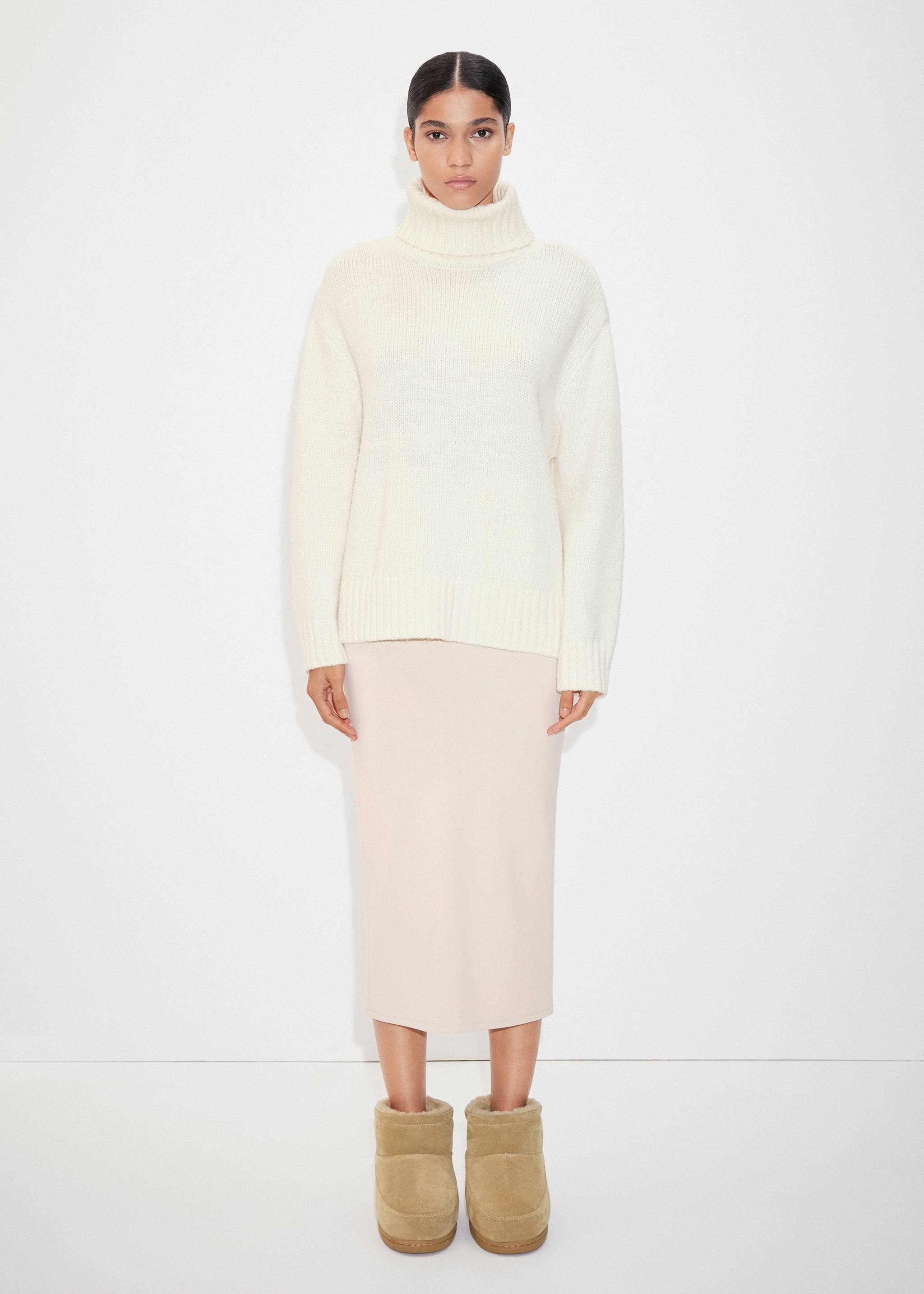 Pull-over dos ouvert - Plan général