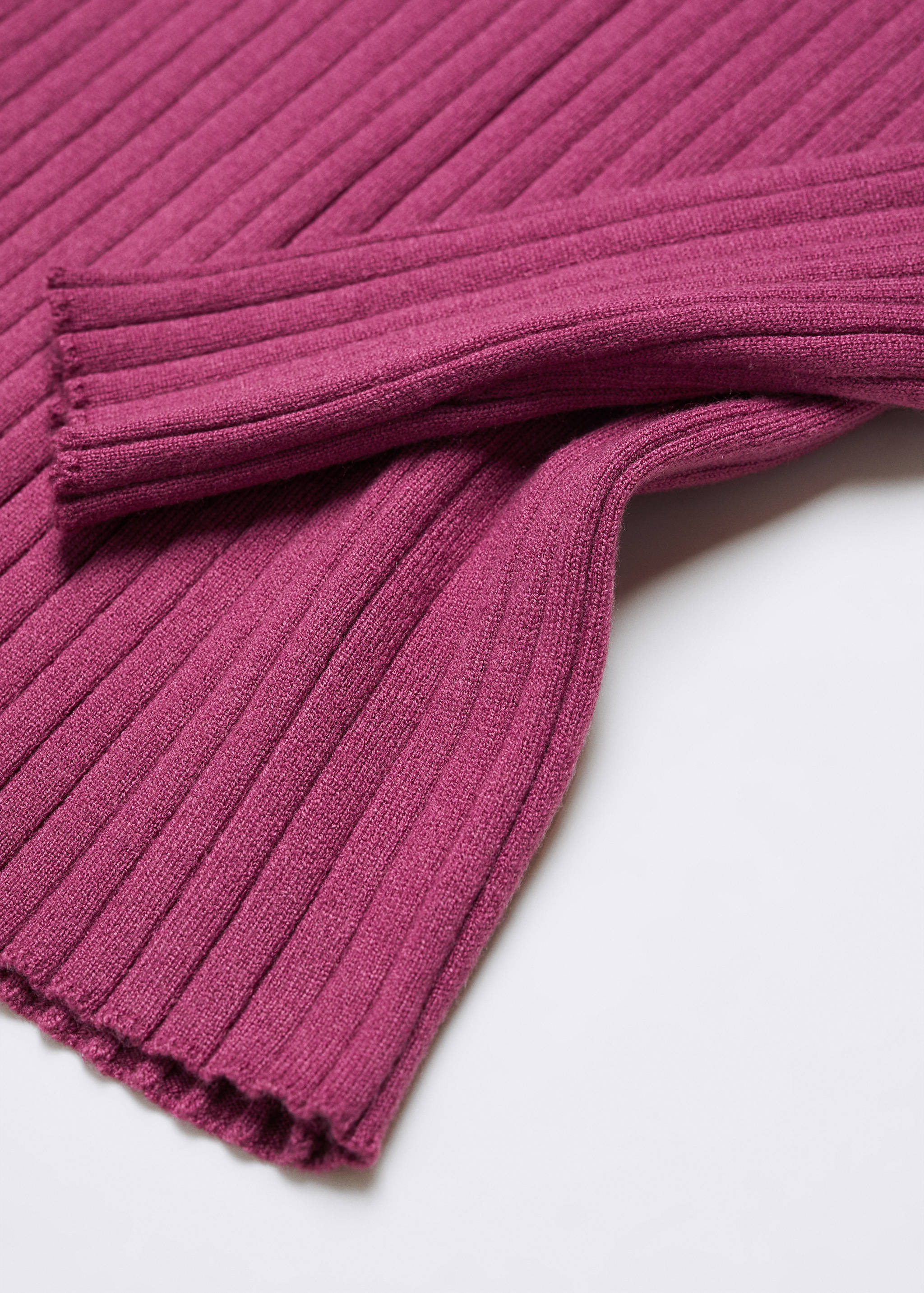 Turtleneck ribbed sweater - Details of the article 8