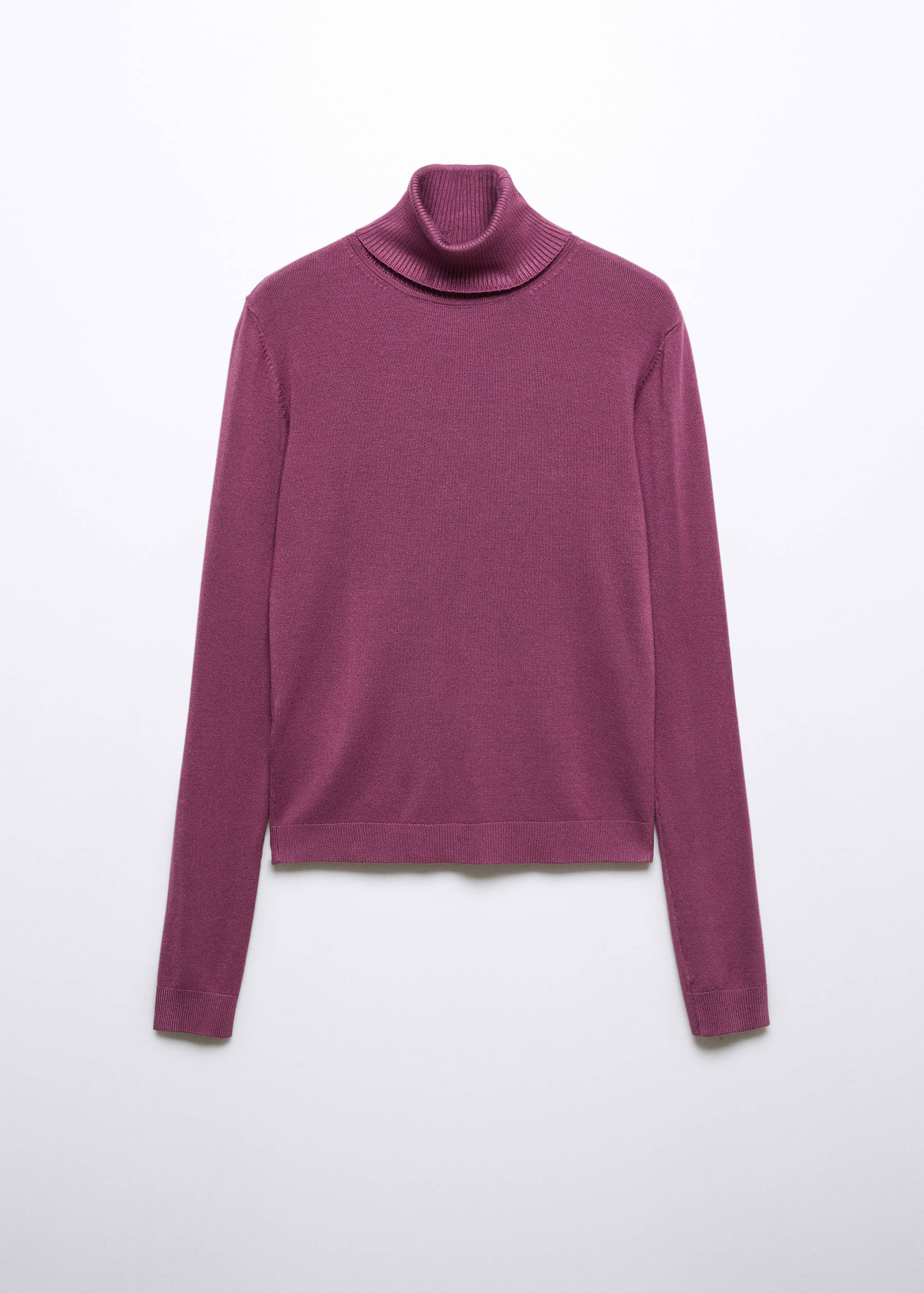 Fine-knit turtleneck sweater - Article without model