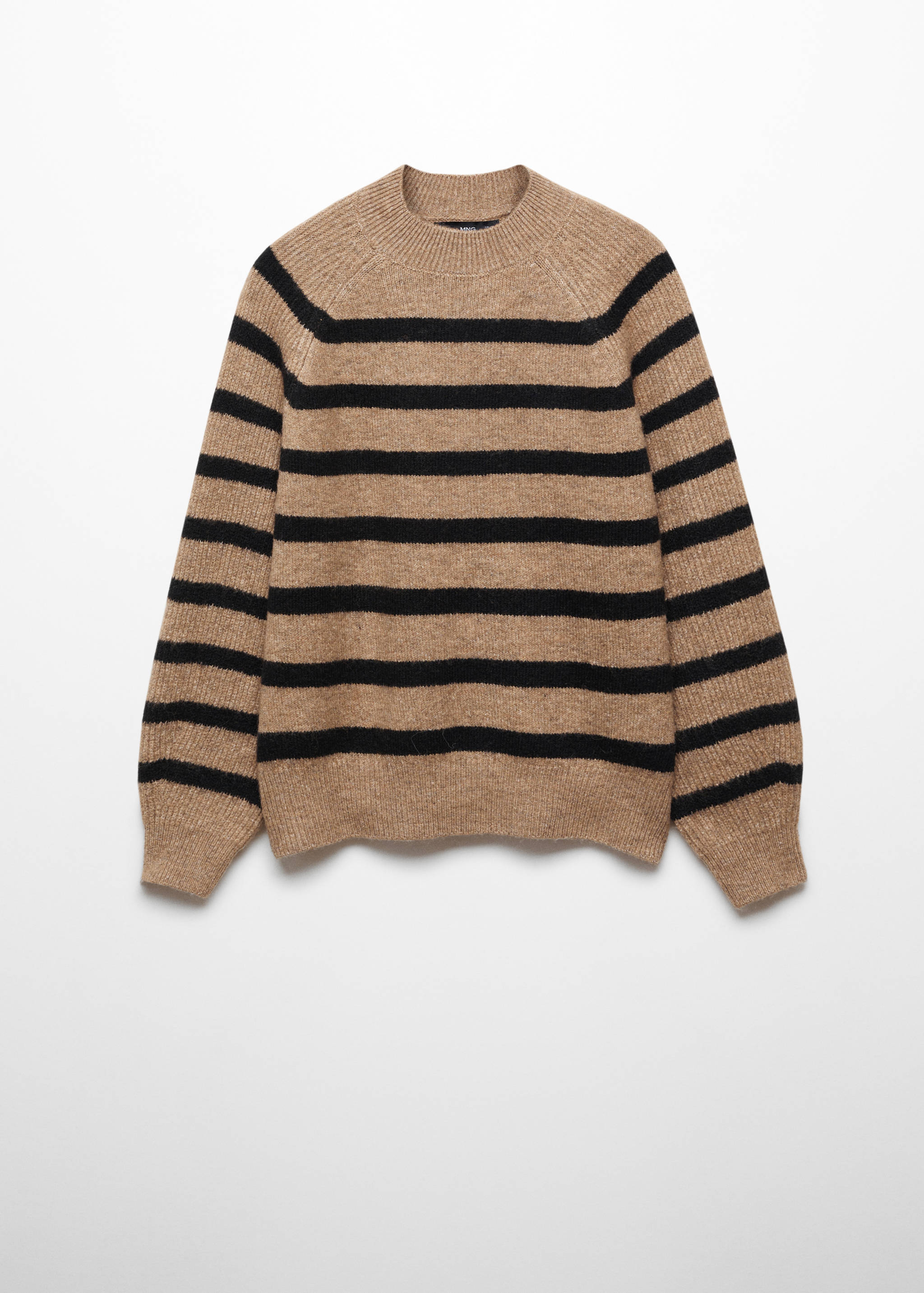 Round-neck striped sweater - Article without model