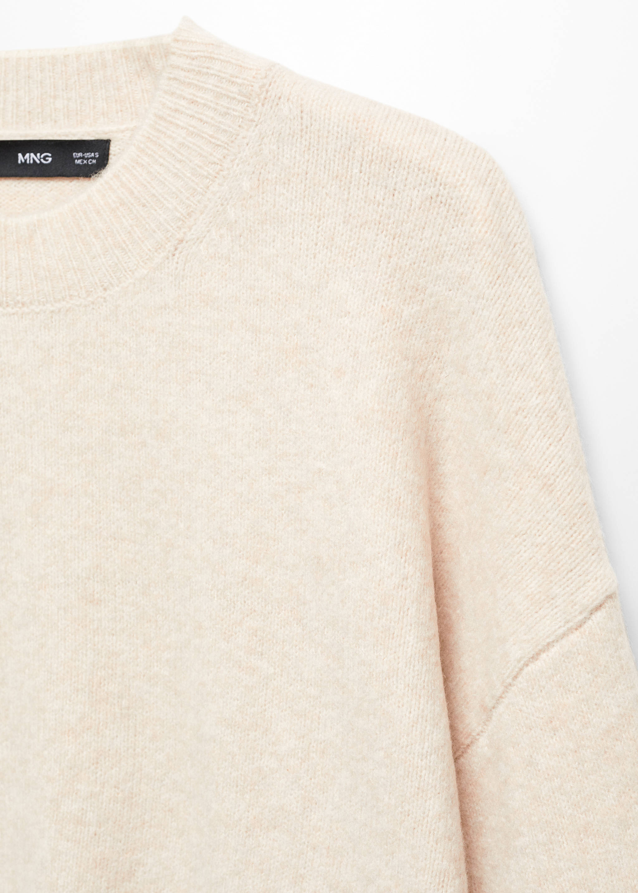 Round-neck knitted sweater - Details of the article 8