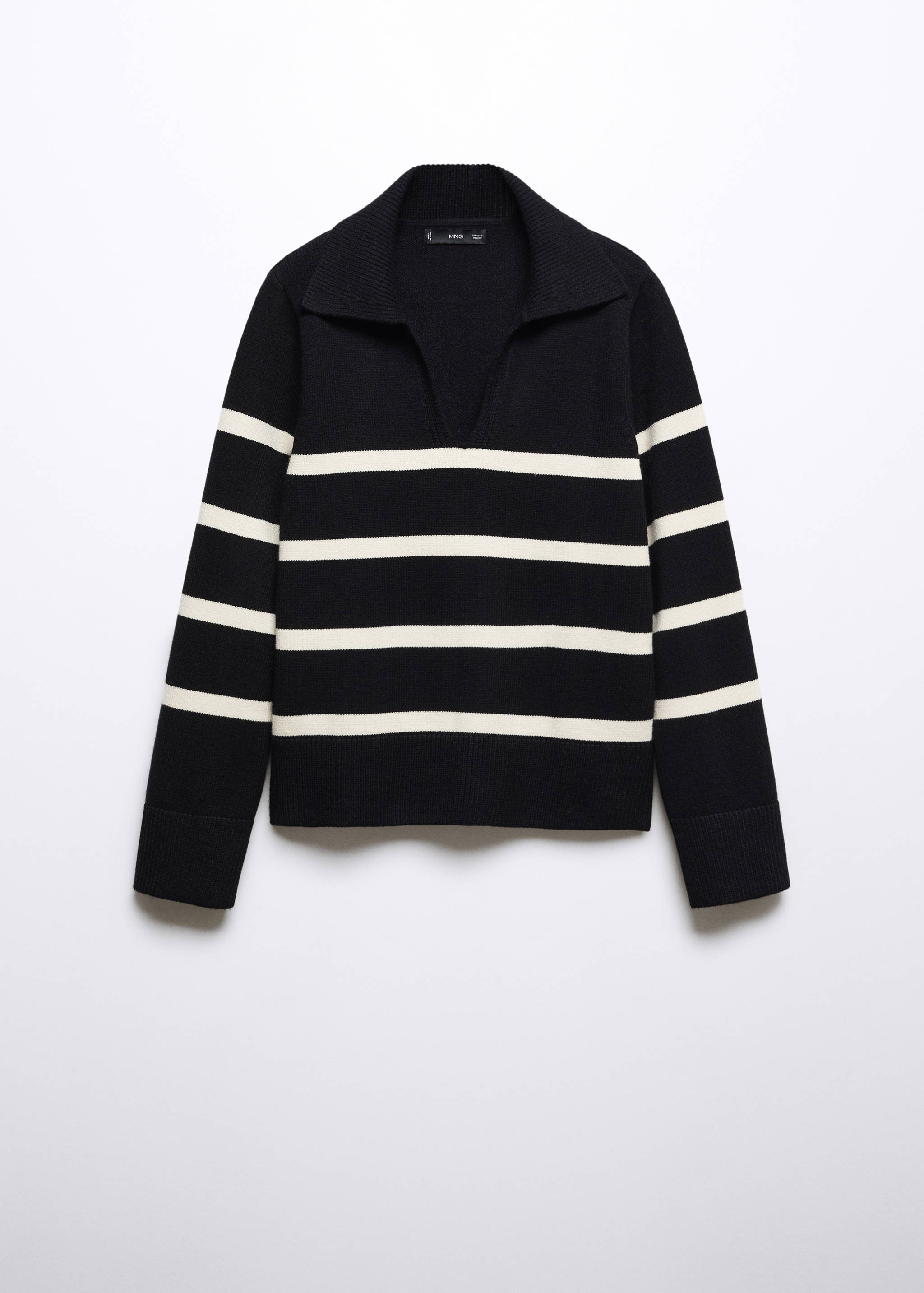 Jersey rayas cuello polo - Artículo sin modelo