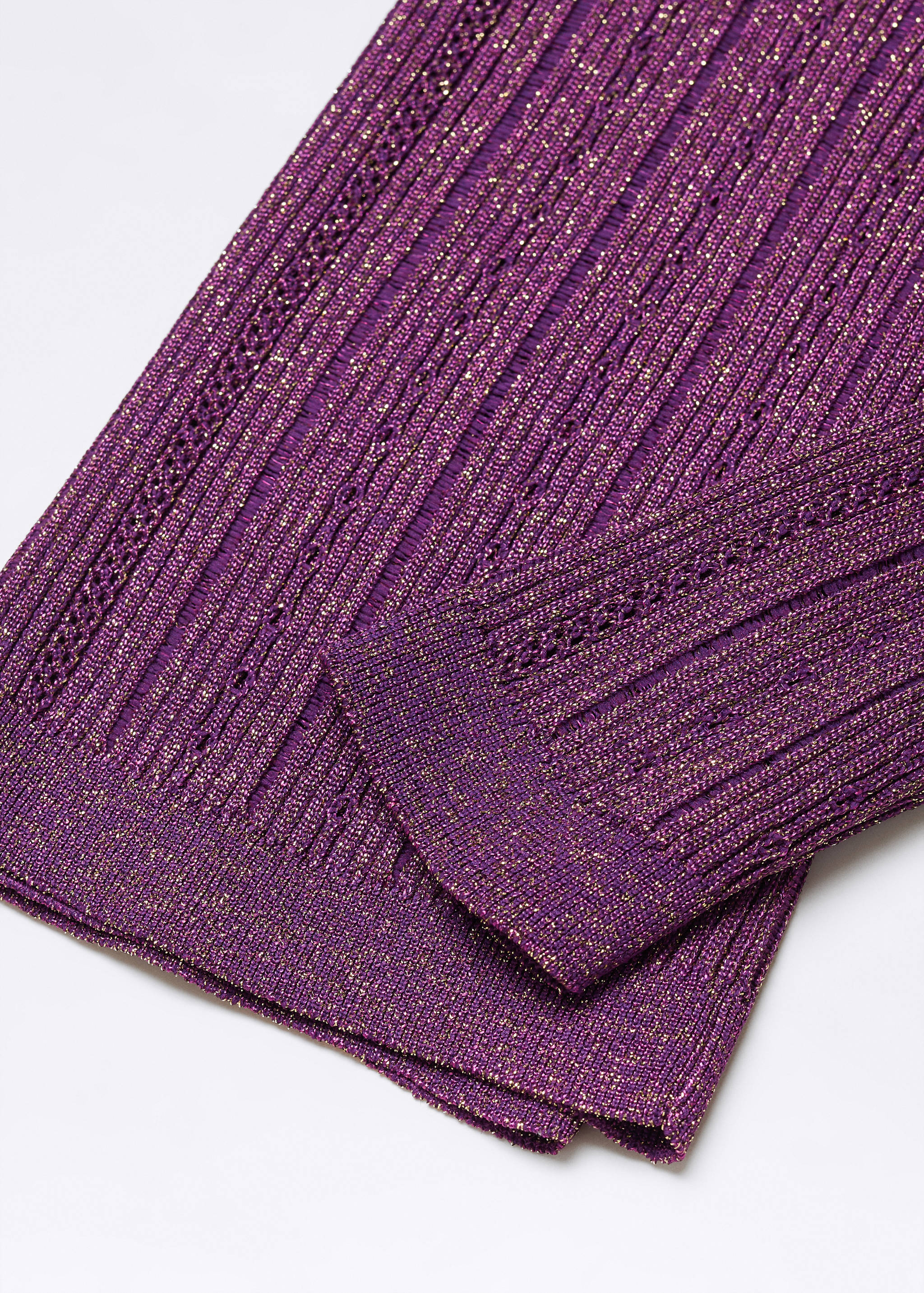 Crewneck lurex sweater - Details of the article 8