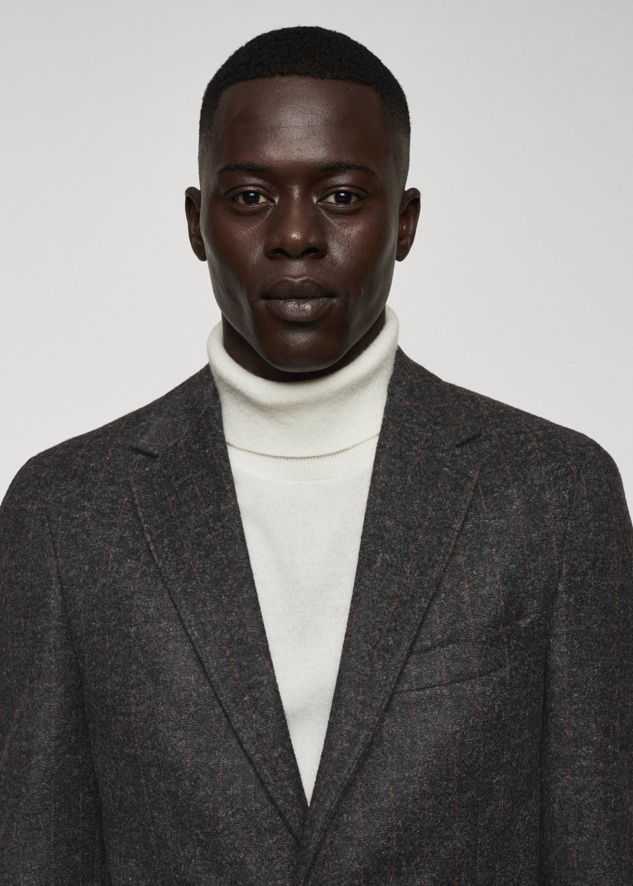 Blazer laine vierge fines rayures - Détail de l'article 1