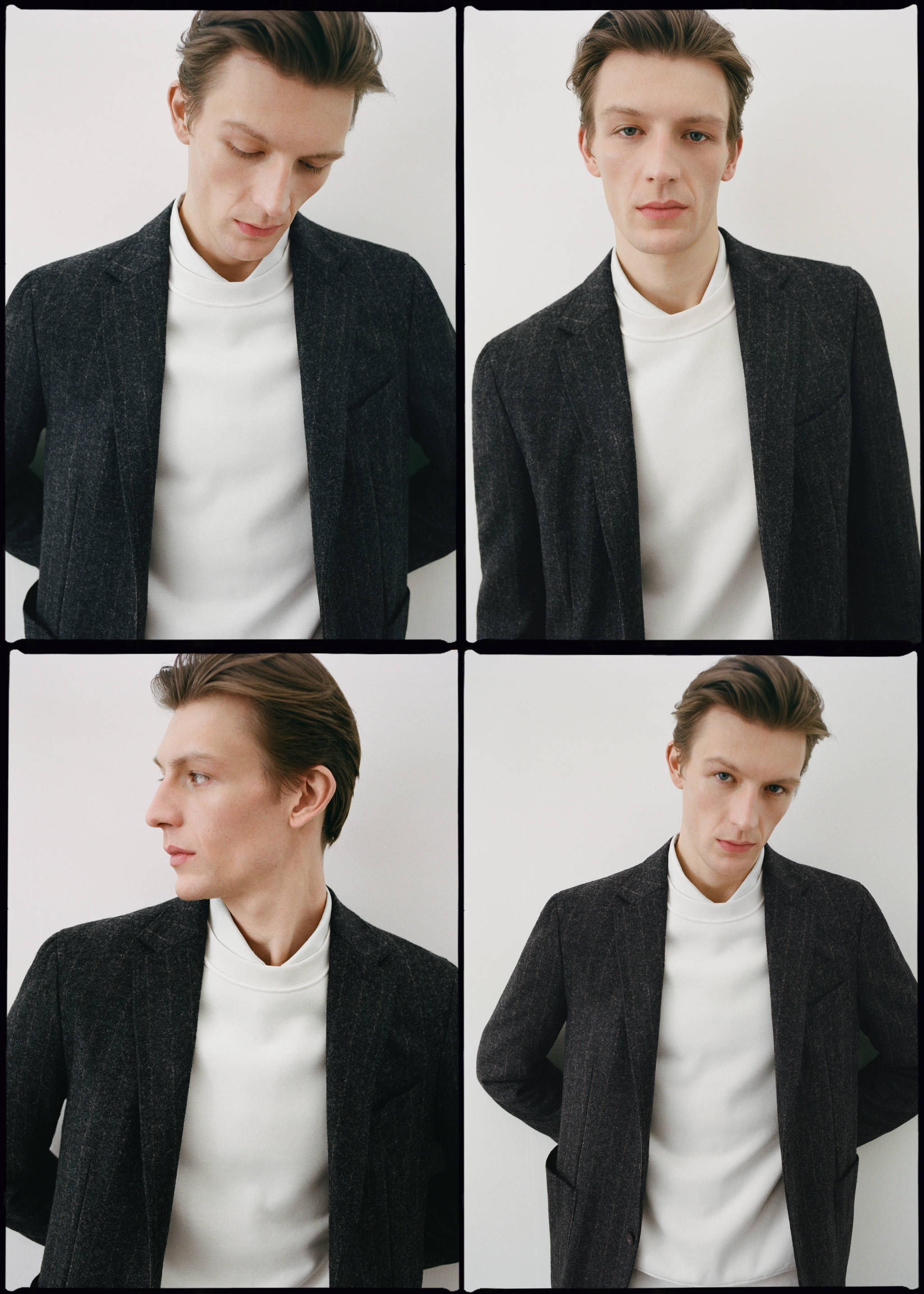 Blazer laine vierge fines rayures - Détail de l'article 6