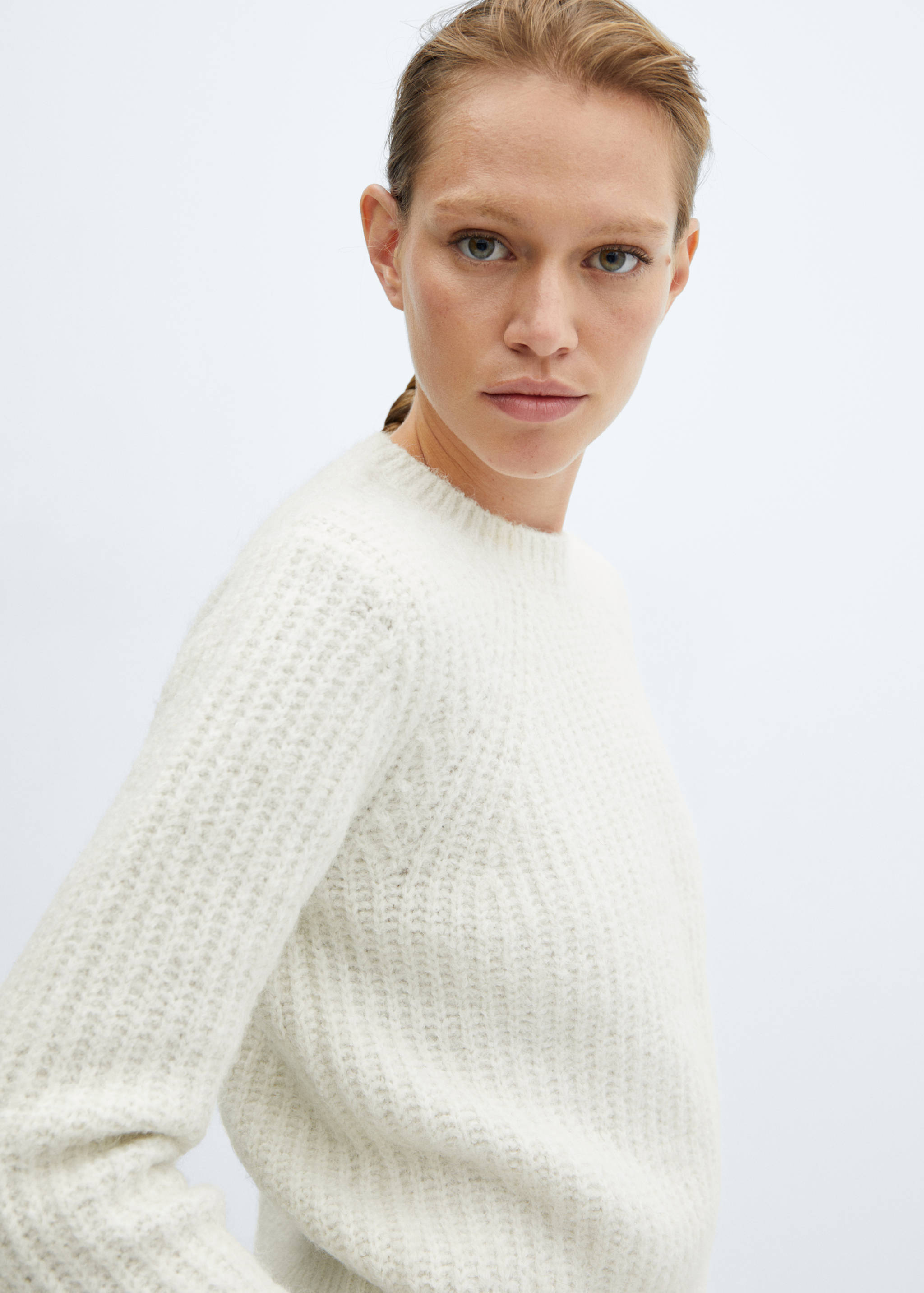 Pull en maille à col rond - Détail de l'article 1