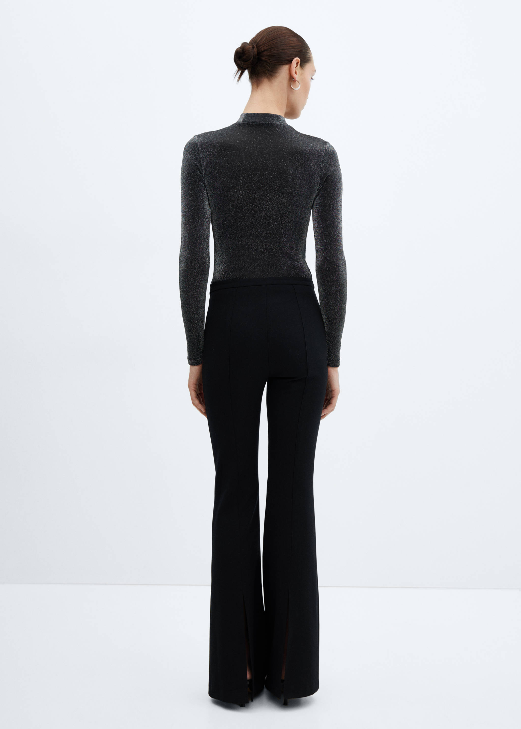 Camiseta lúrex cuello perkins - Reverso del artículo