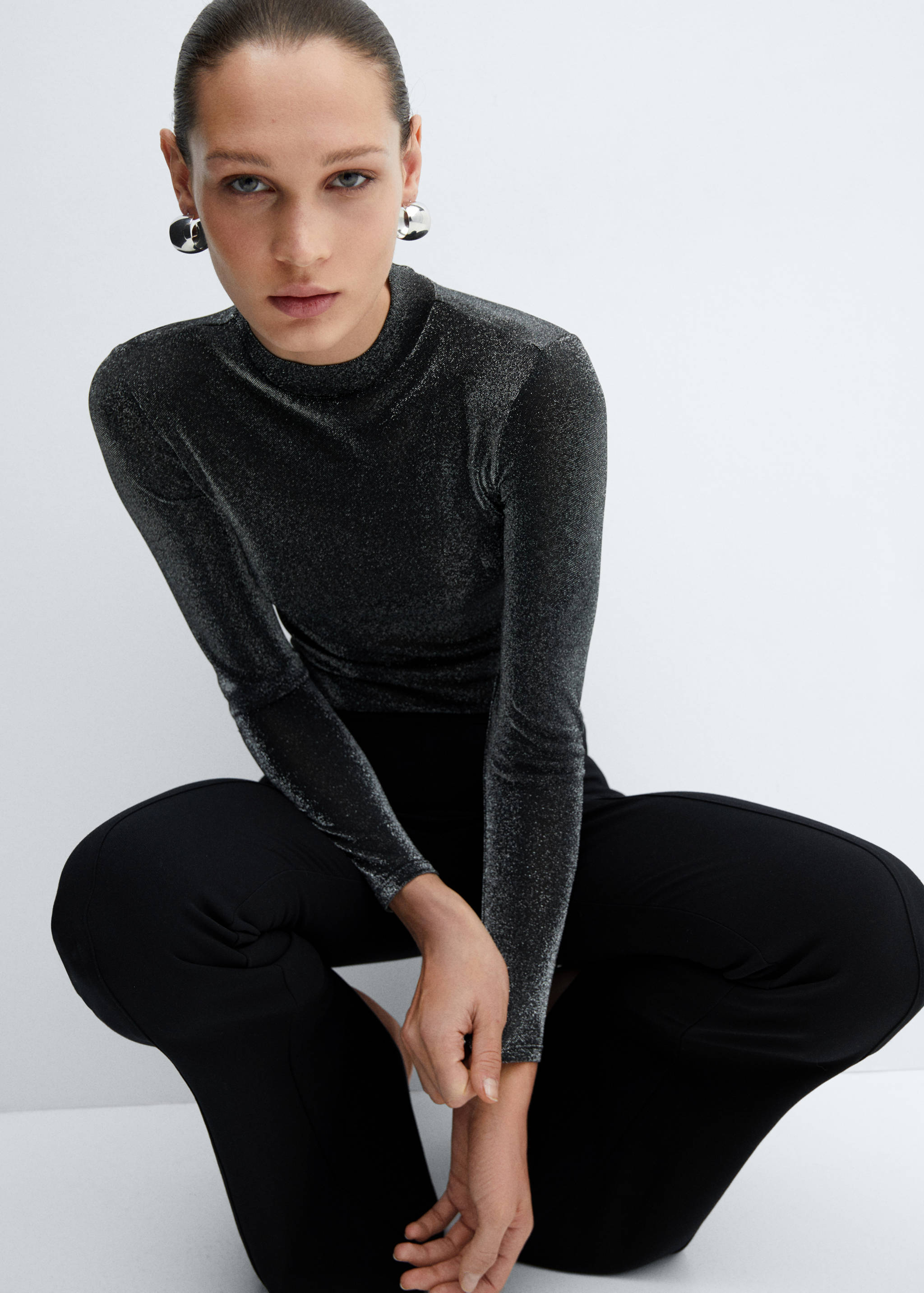 Camiseta lúrex cuello perkins - Detalle del artículo 2