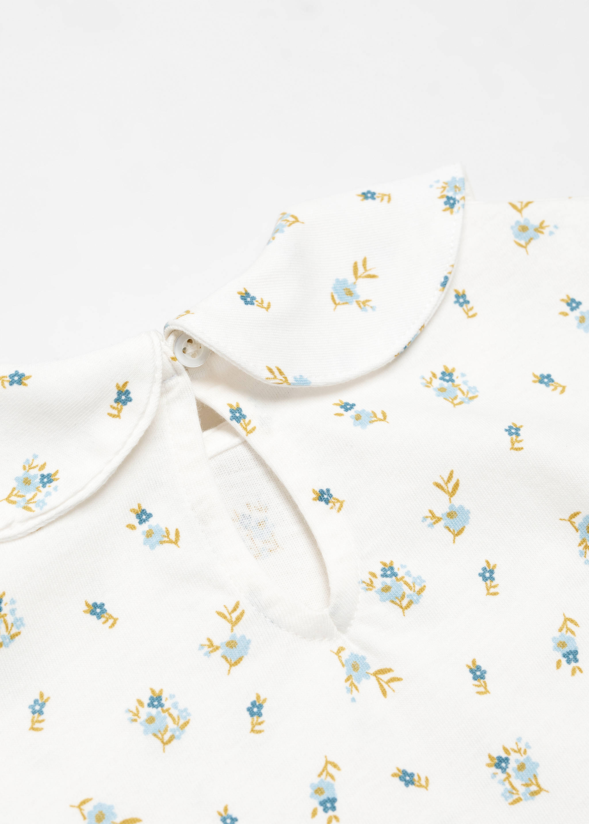 Babydoll collar cotton T-shirt - Details of the article 8