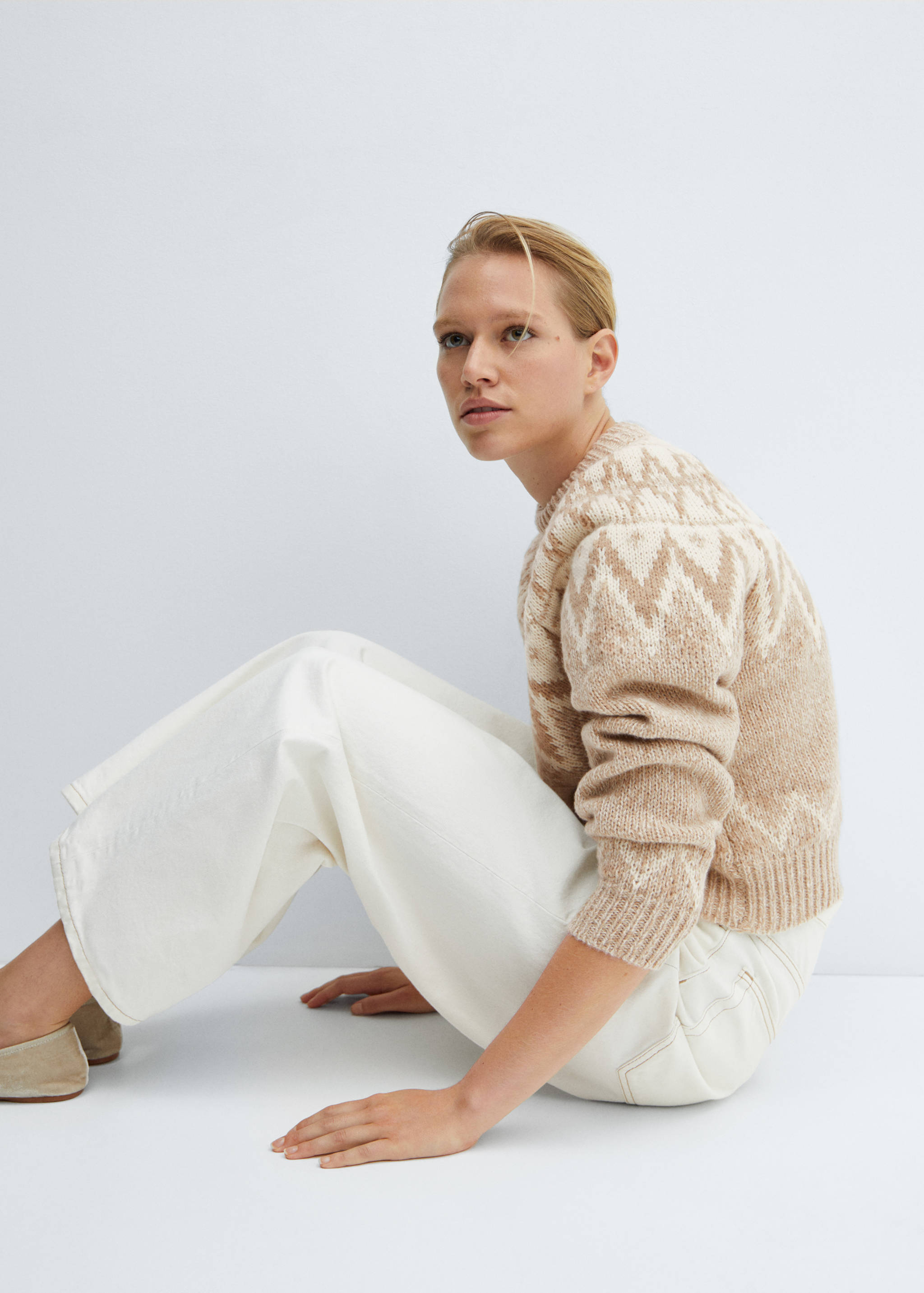 Jersey cenefas cuello redondo - Detalle del artículo 2