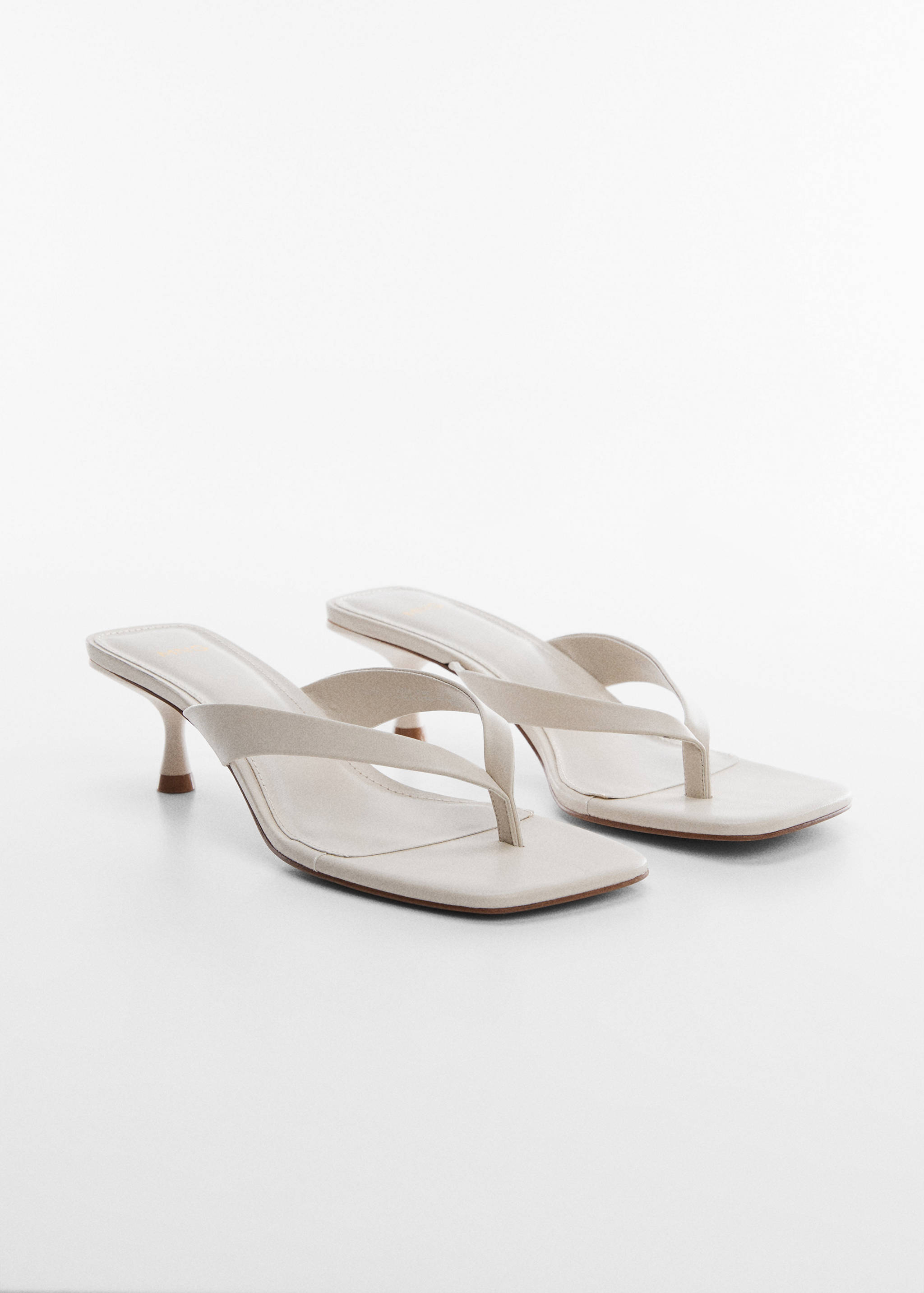 Kitten heel sandals - Medium plane