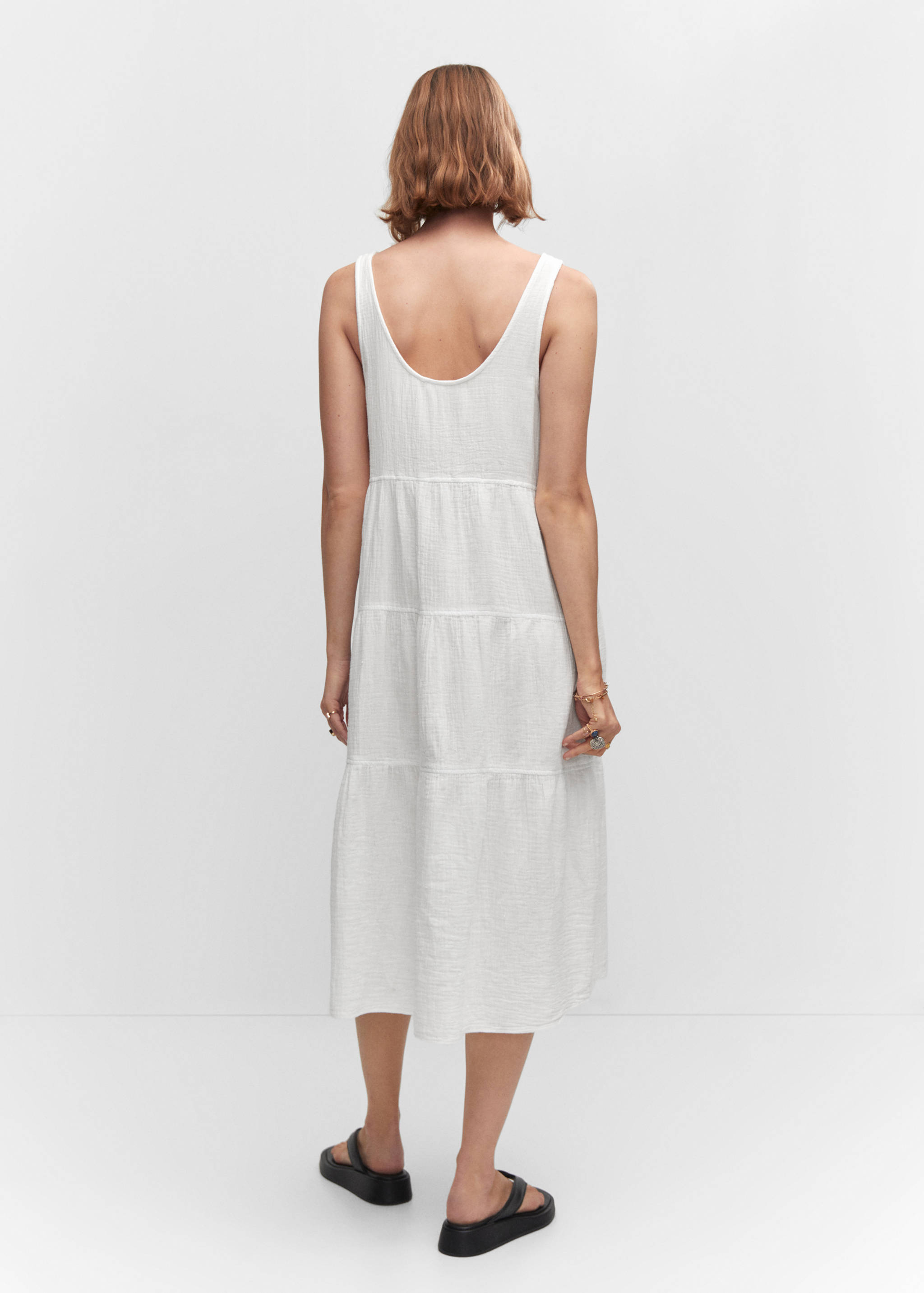 Robe évasée coton - Verso de l’article