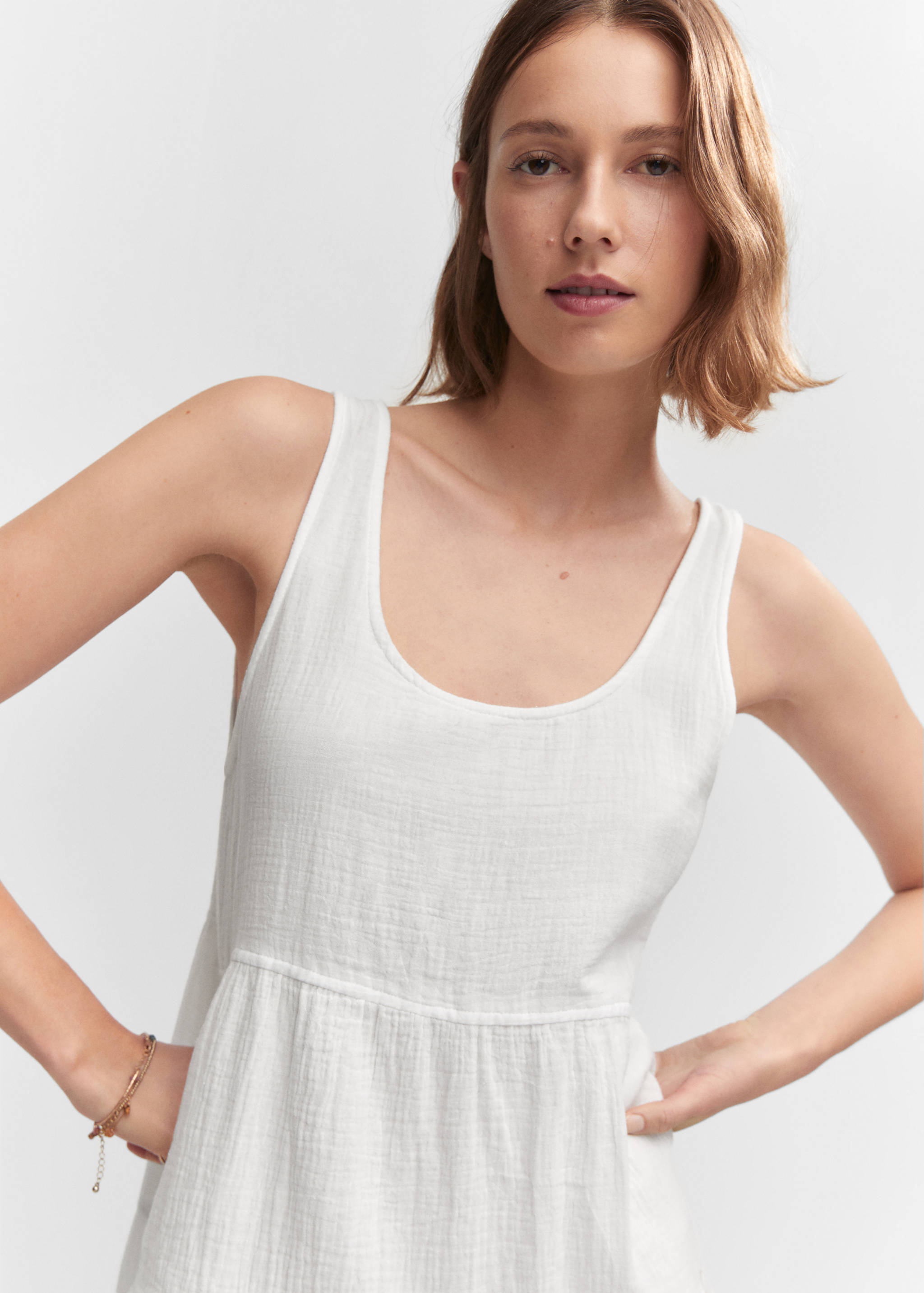 Robe évasée coton - Détail de l'article 1