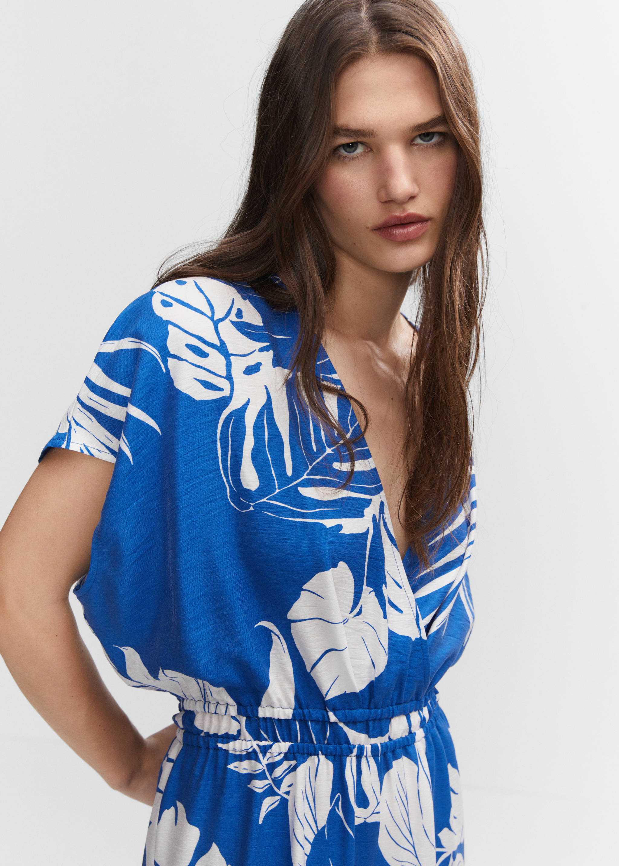 Combinaison en imprimé tropical - Détail de l'article 1
