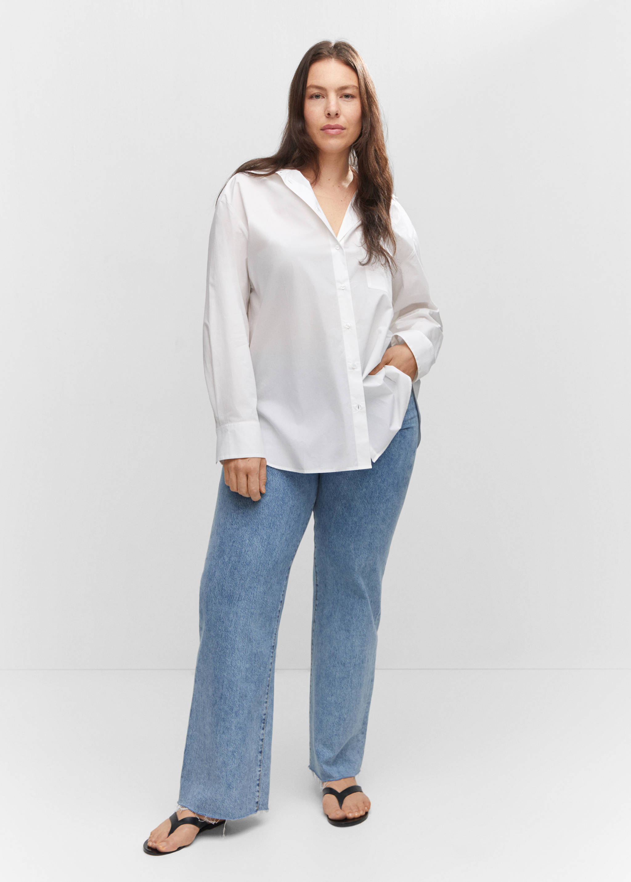 Chemise oversize poches - Détail de l'article 3