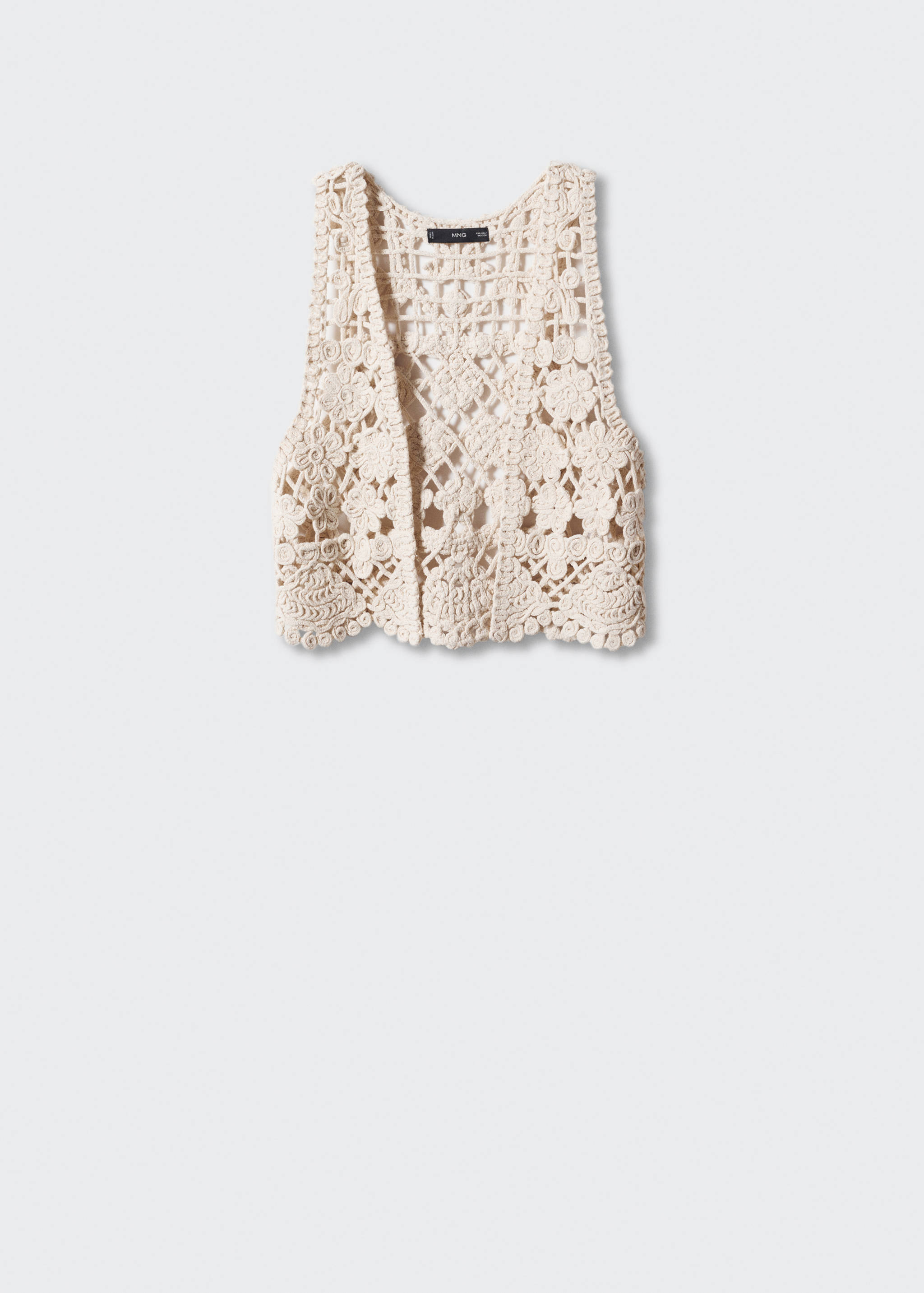 Gilet crochet - Article sans modèle