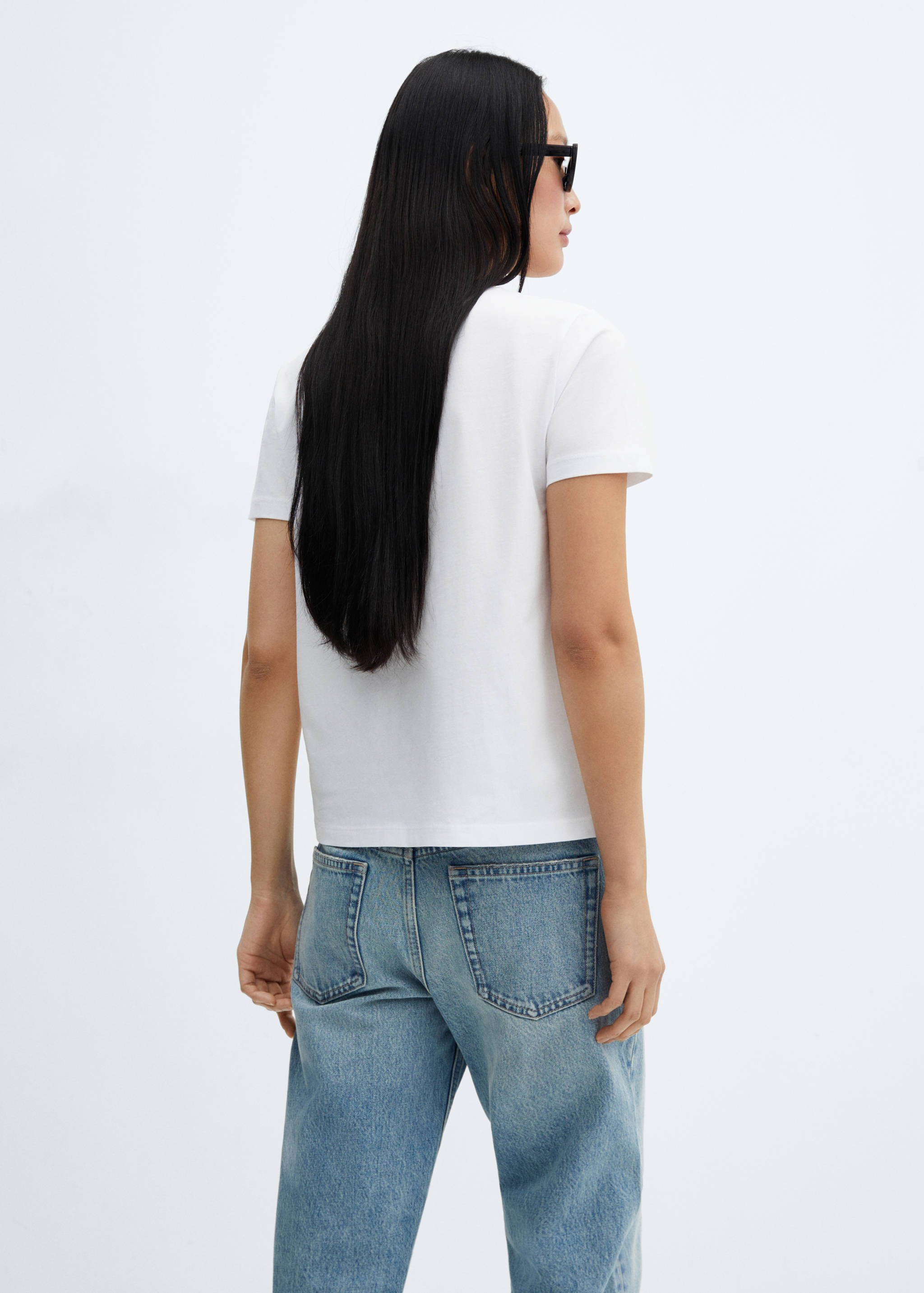 Футболка 100% хлопок - Обратная сторона изделия