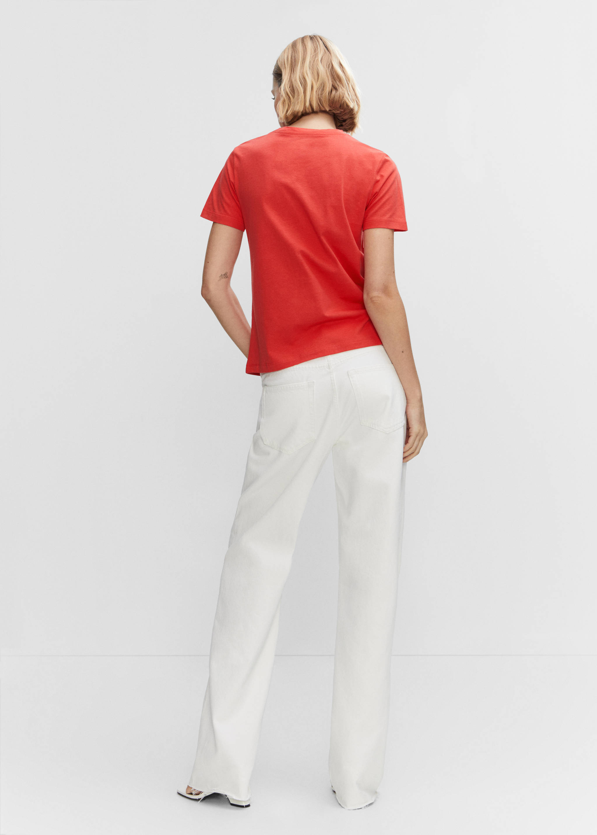 Футболка 100% хлопок - Обратная сторона изделия