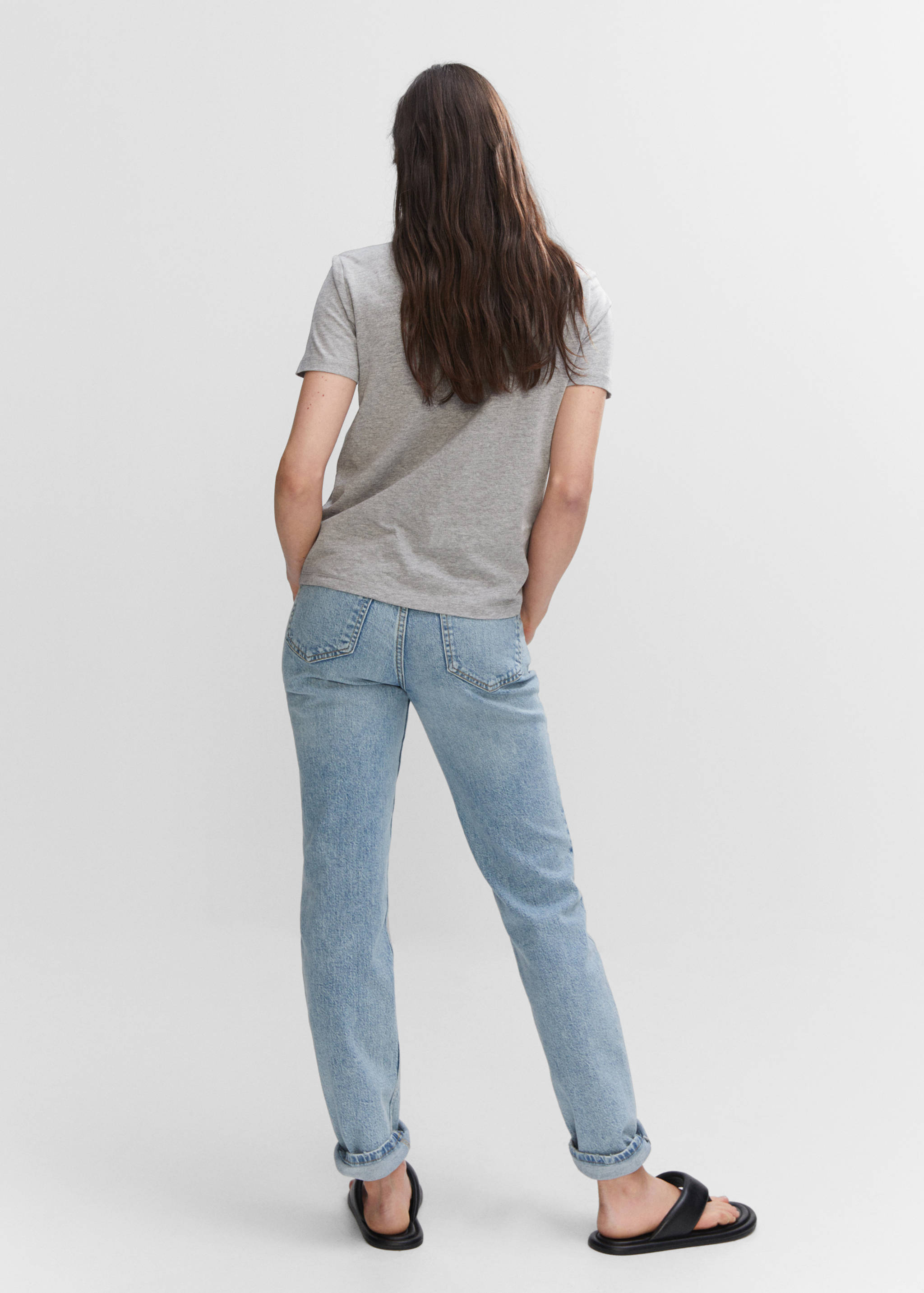 Футболка 100% хлопок - Обратная сторона изделия