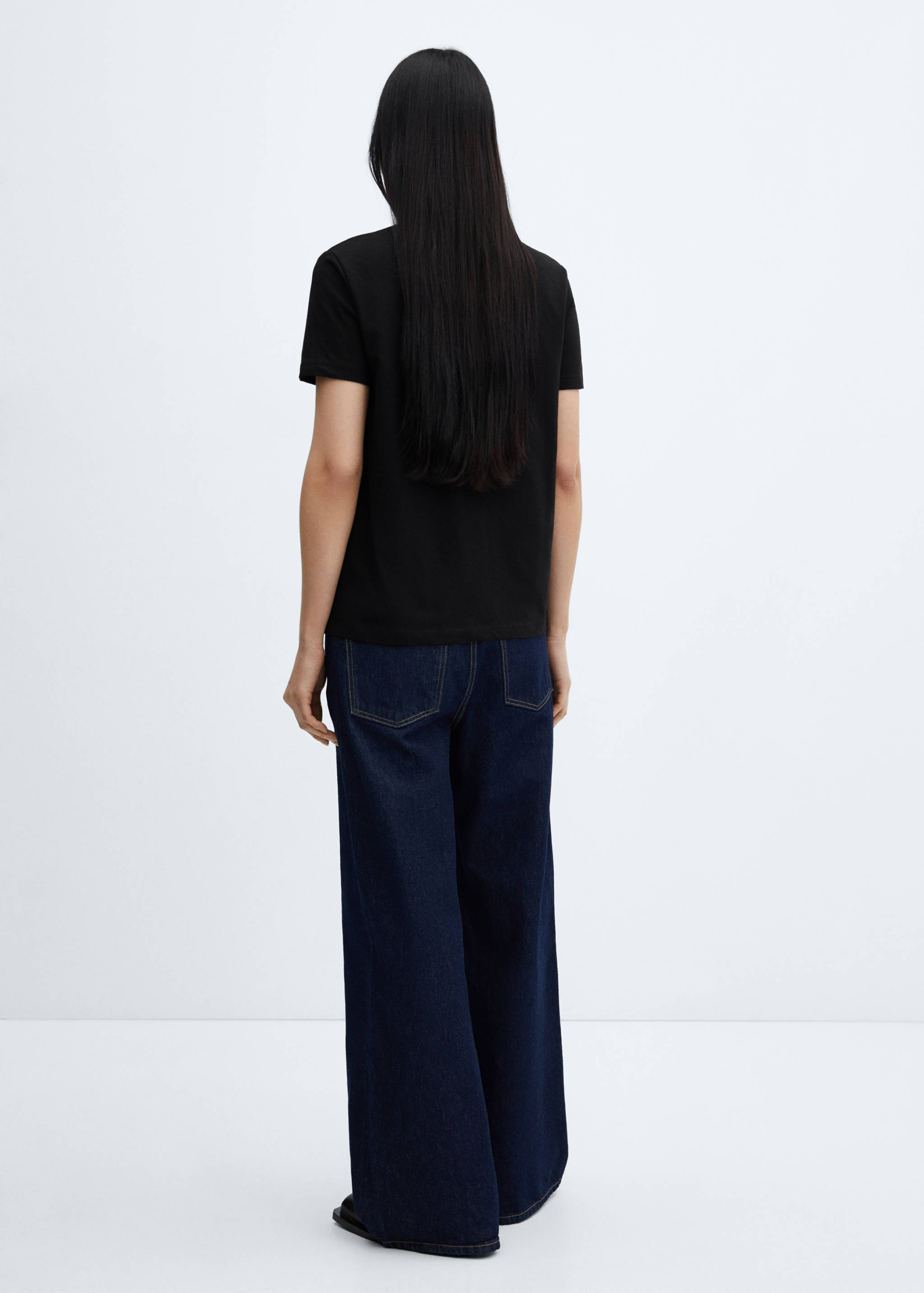 Футболка 100% хлопок - Обратная сторона изделия