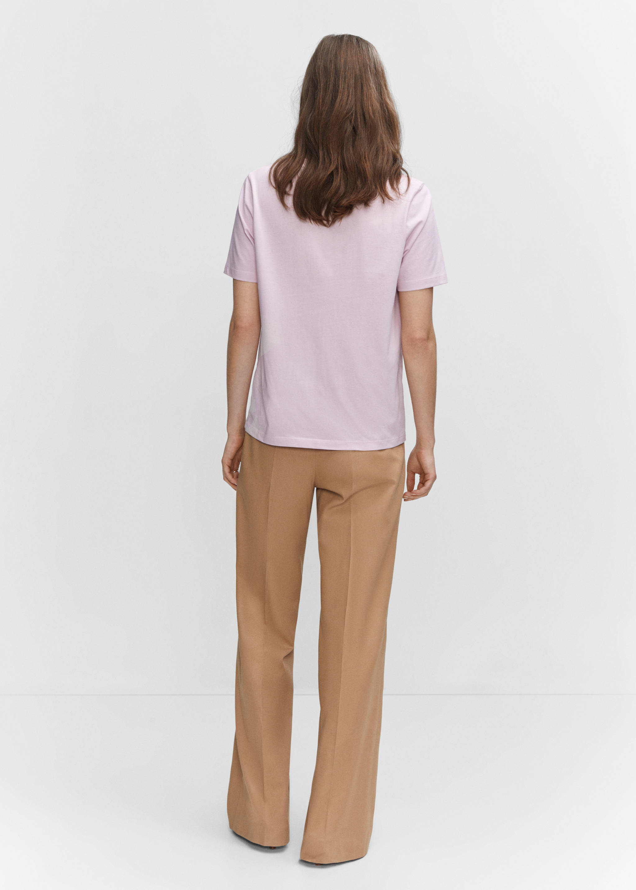 T-shirt en coton imprimé - Verso de l’article