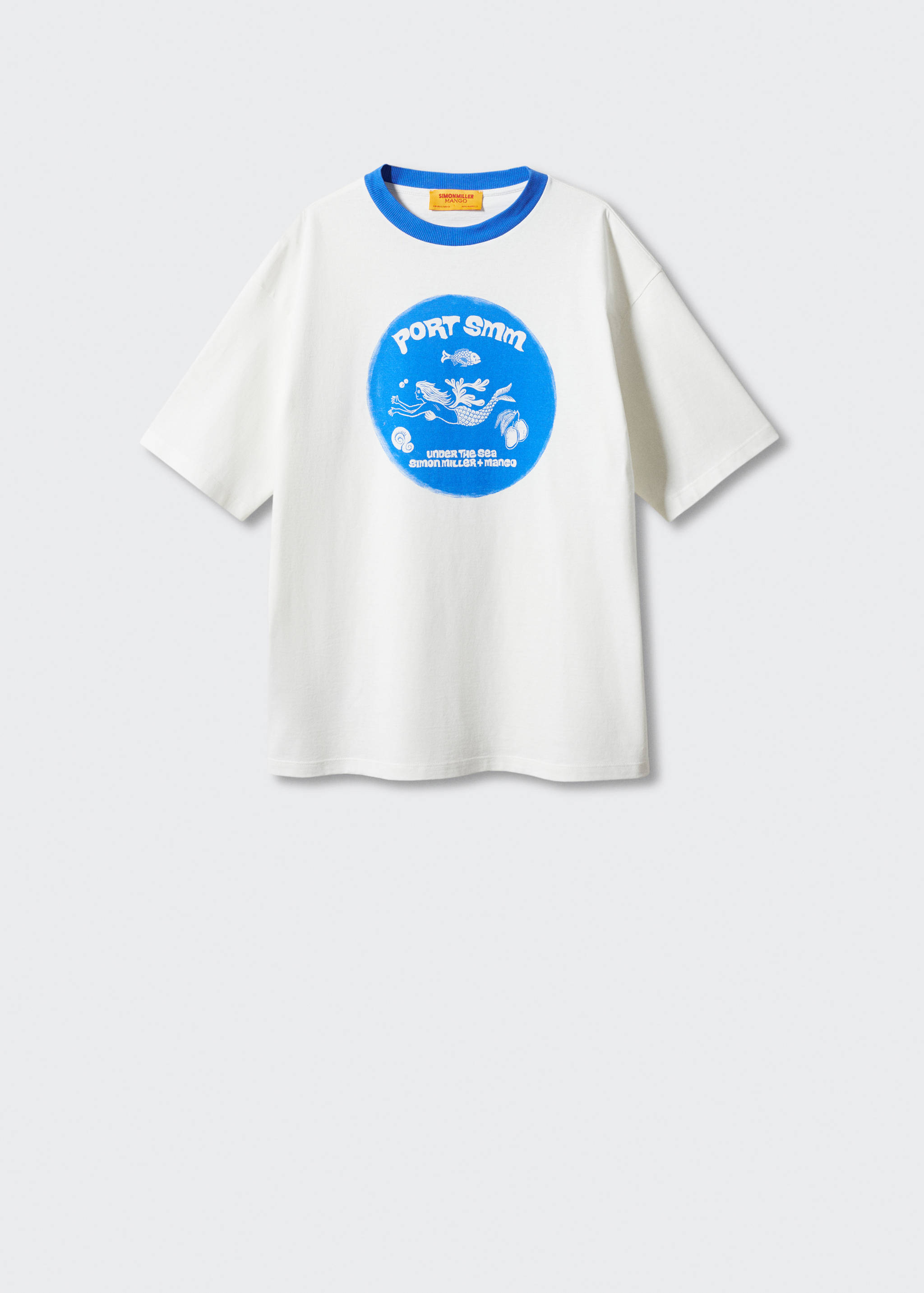 Printed oversize t-shirt - Article without model