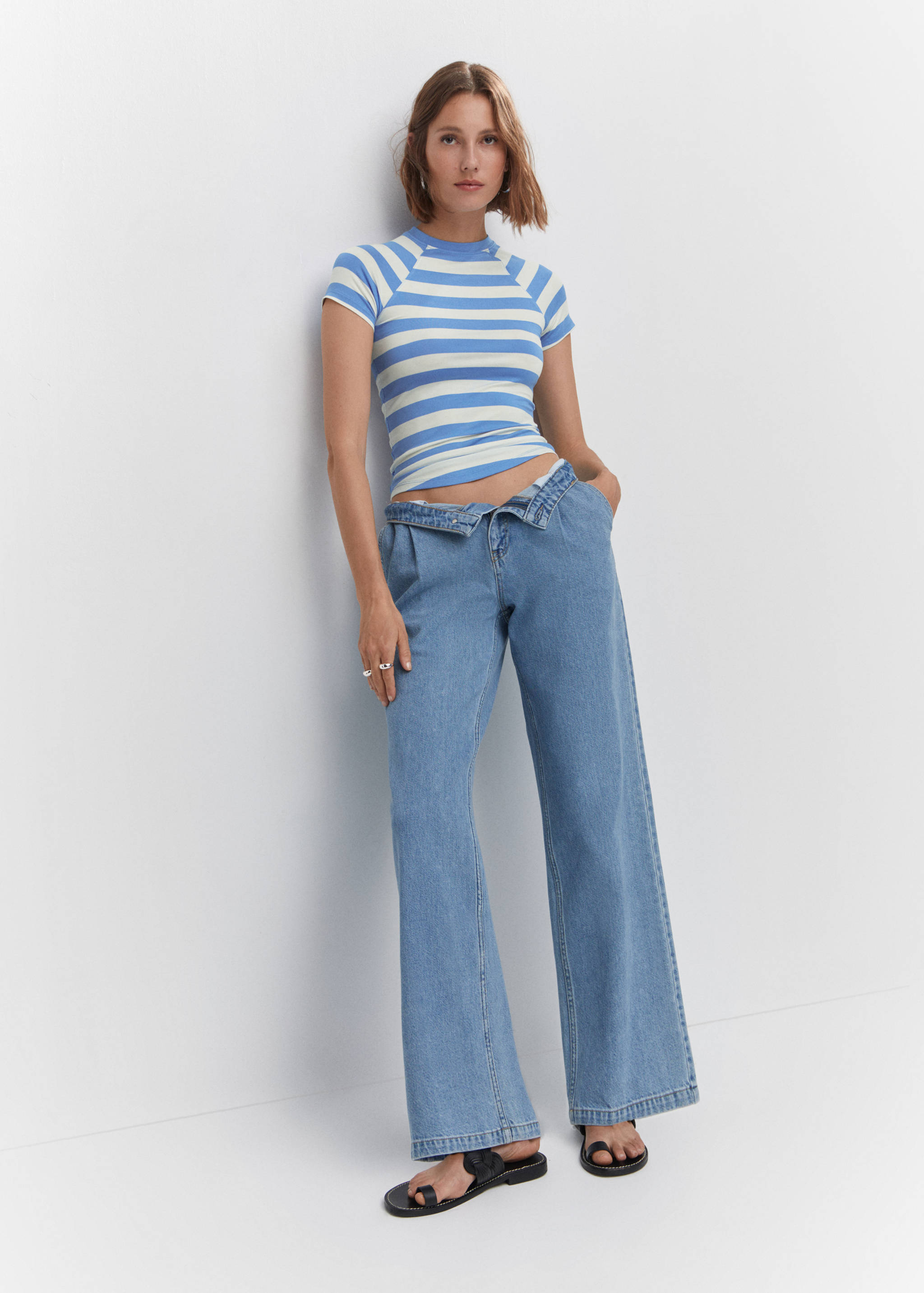 T-shirt imprimé à rayures - Détail de l'article 2