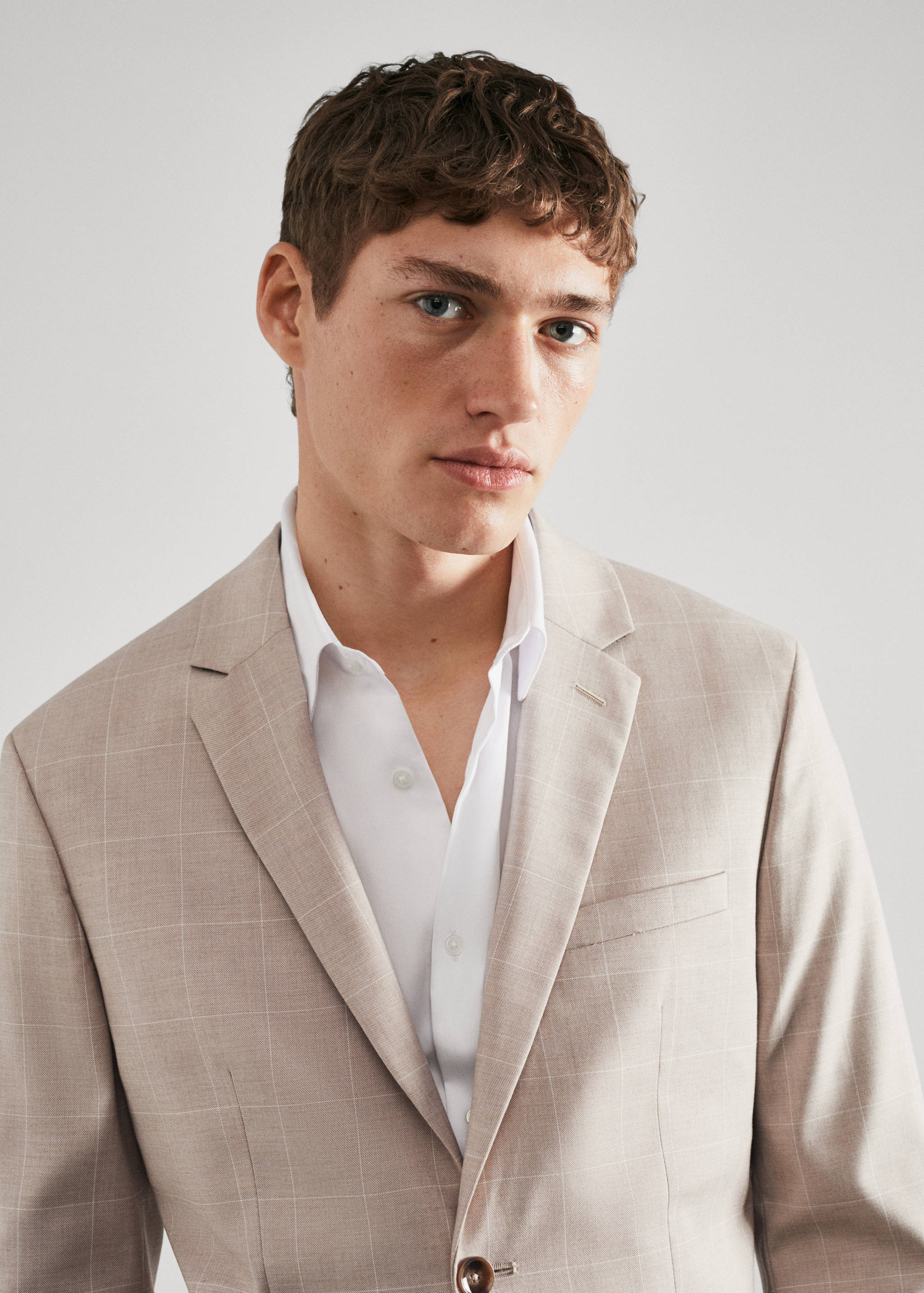 Veste costume carreaux super slim-fit - Détail de l'article 2