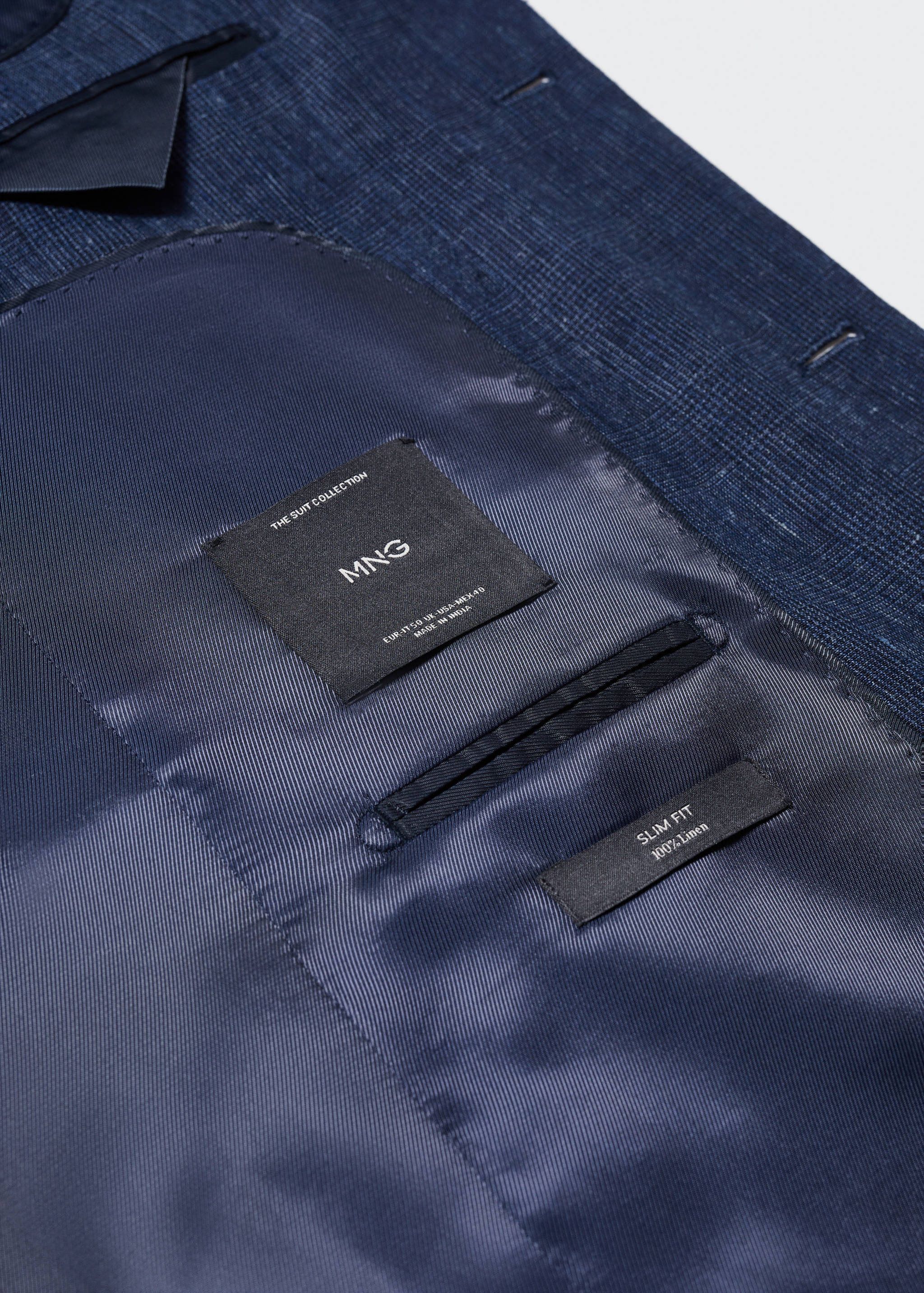 Veste costume 100 % lin - Détail de l'article 8