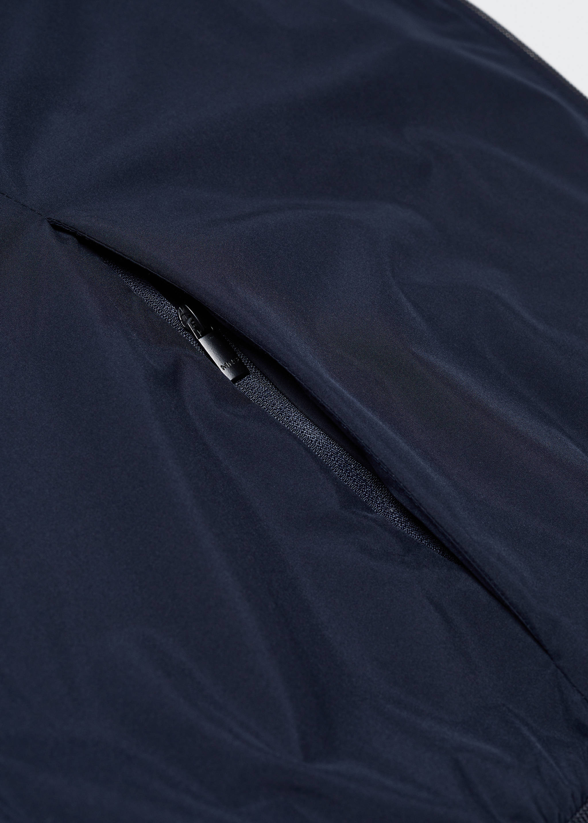 Bomber jacket made of water-repellent technical fabric - Details of the article 0