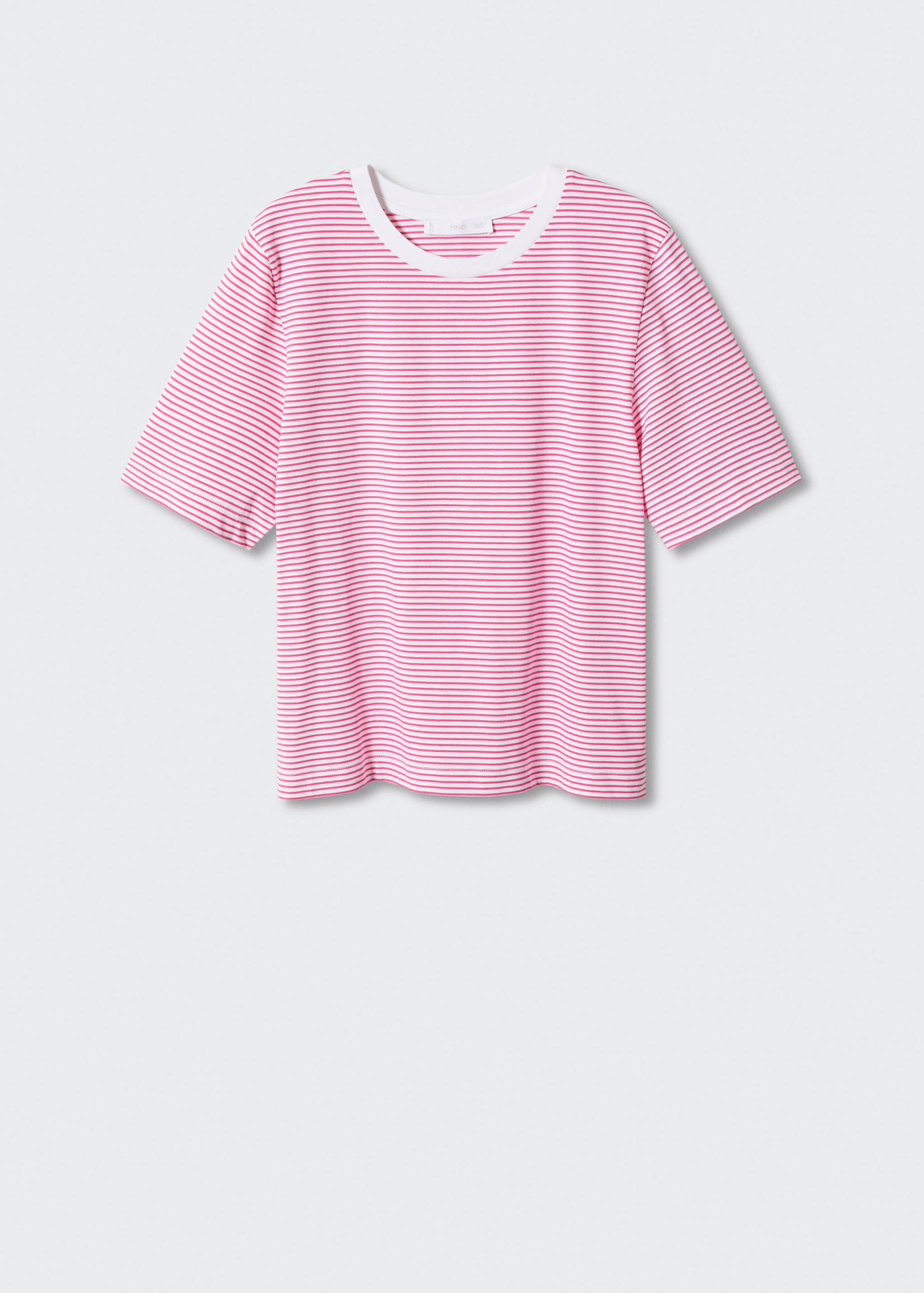 Striped cotton T-shirt - Article without model