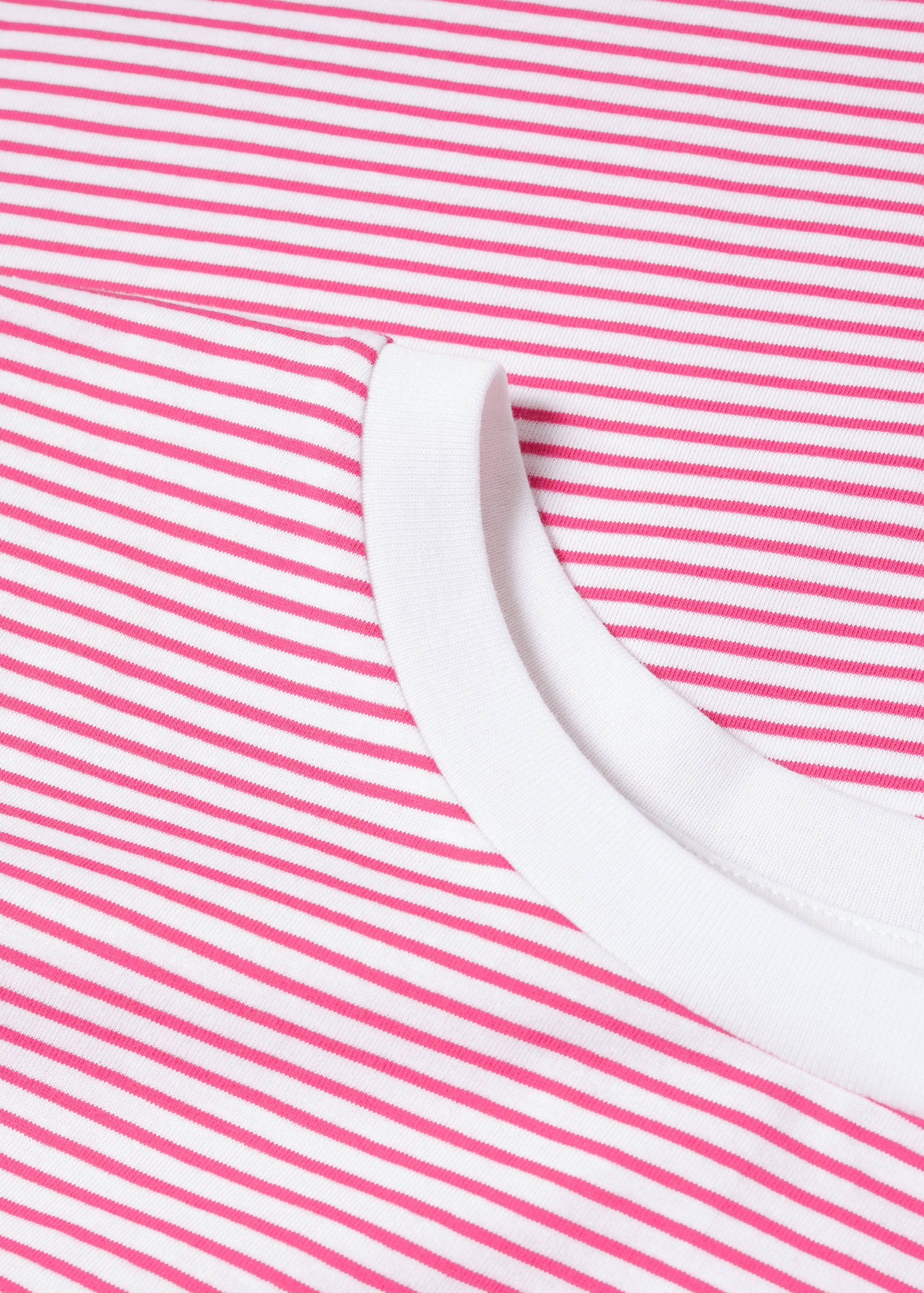 Striped cotton T-shirt - Details of the article 8
