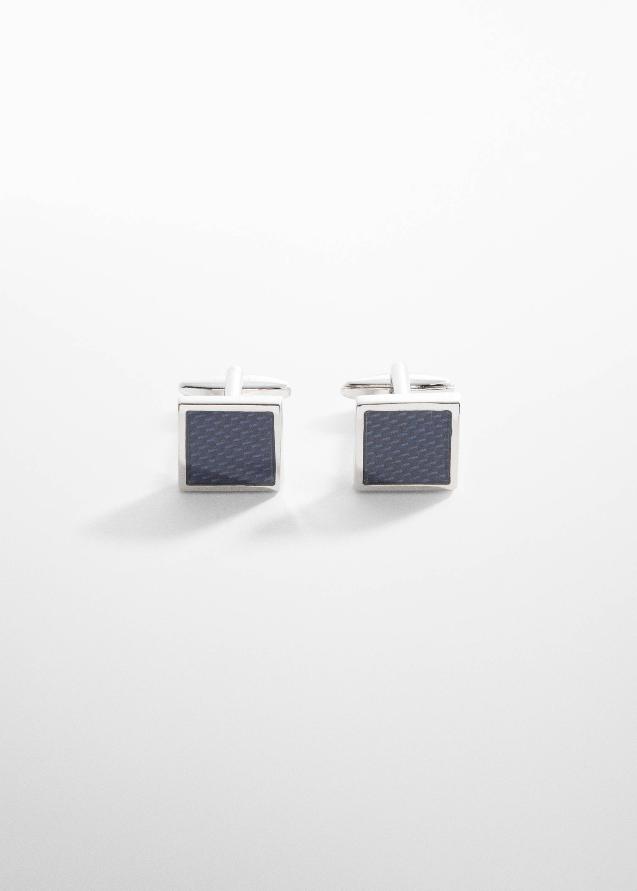 彩色方形袖扣 - null