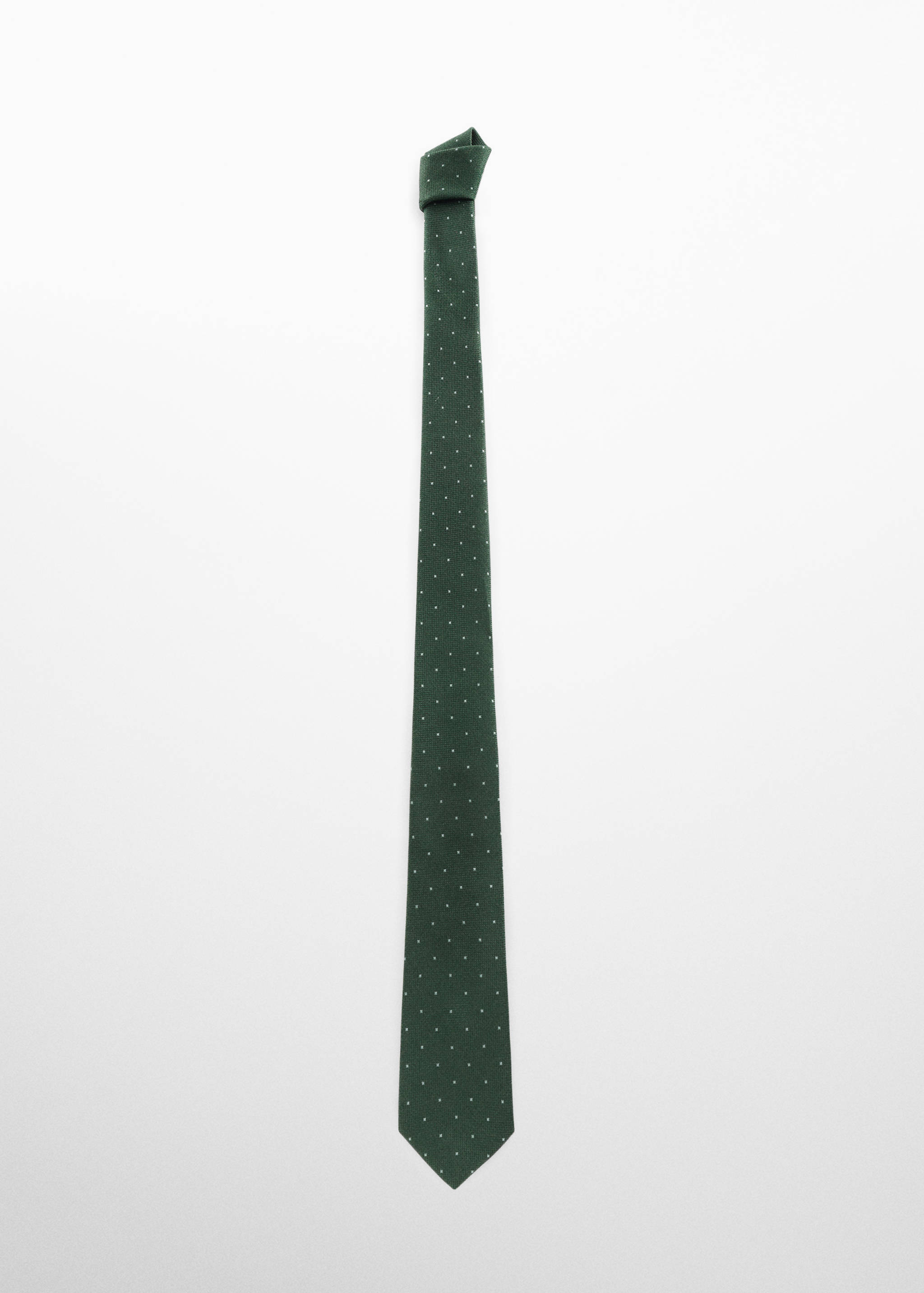 Cravate structurée micro-pois - Article sans modèle
