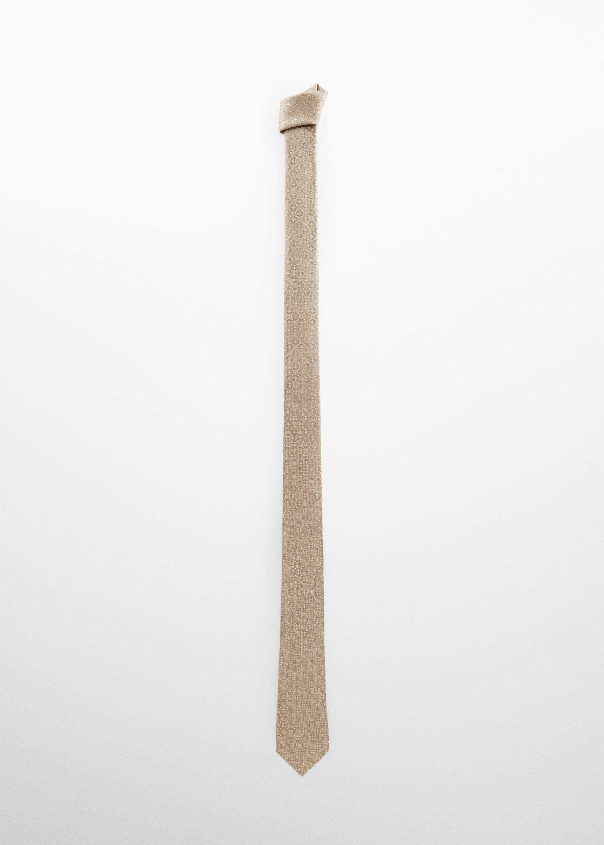 几何结构领带 - null