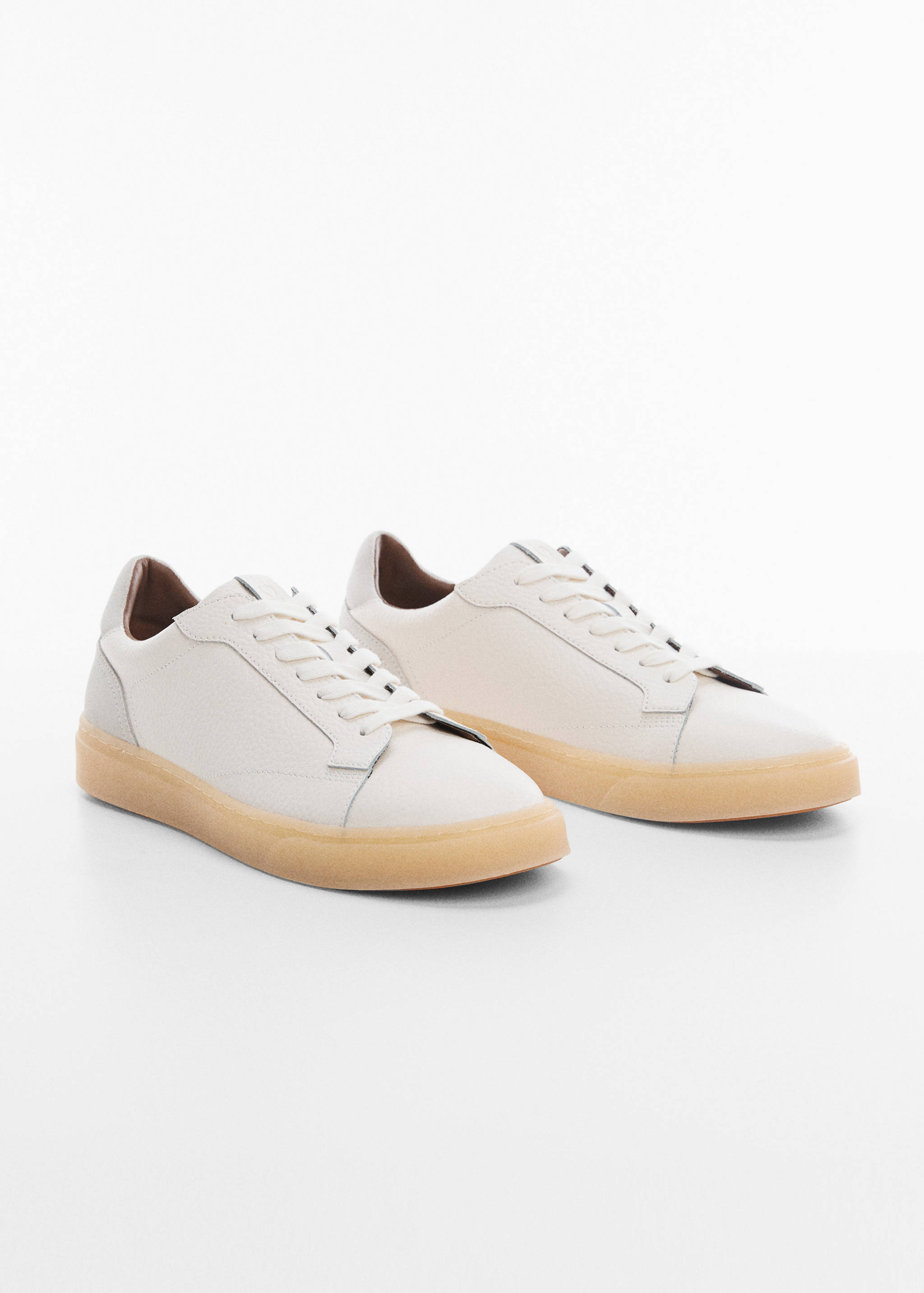 Nappa leather trainers - Medium plane
