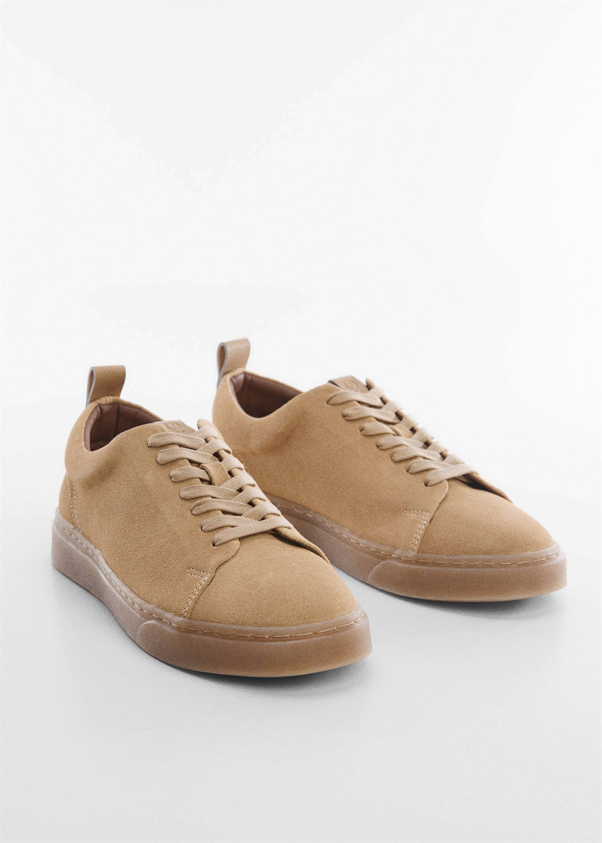 Suede trainers - Medium plane